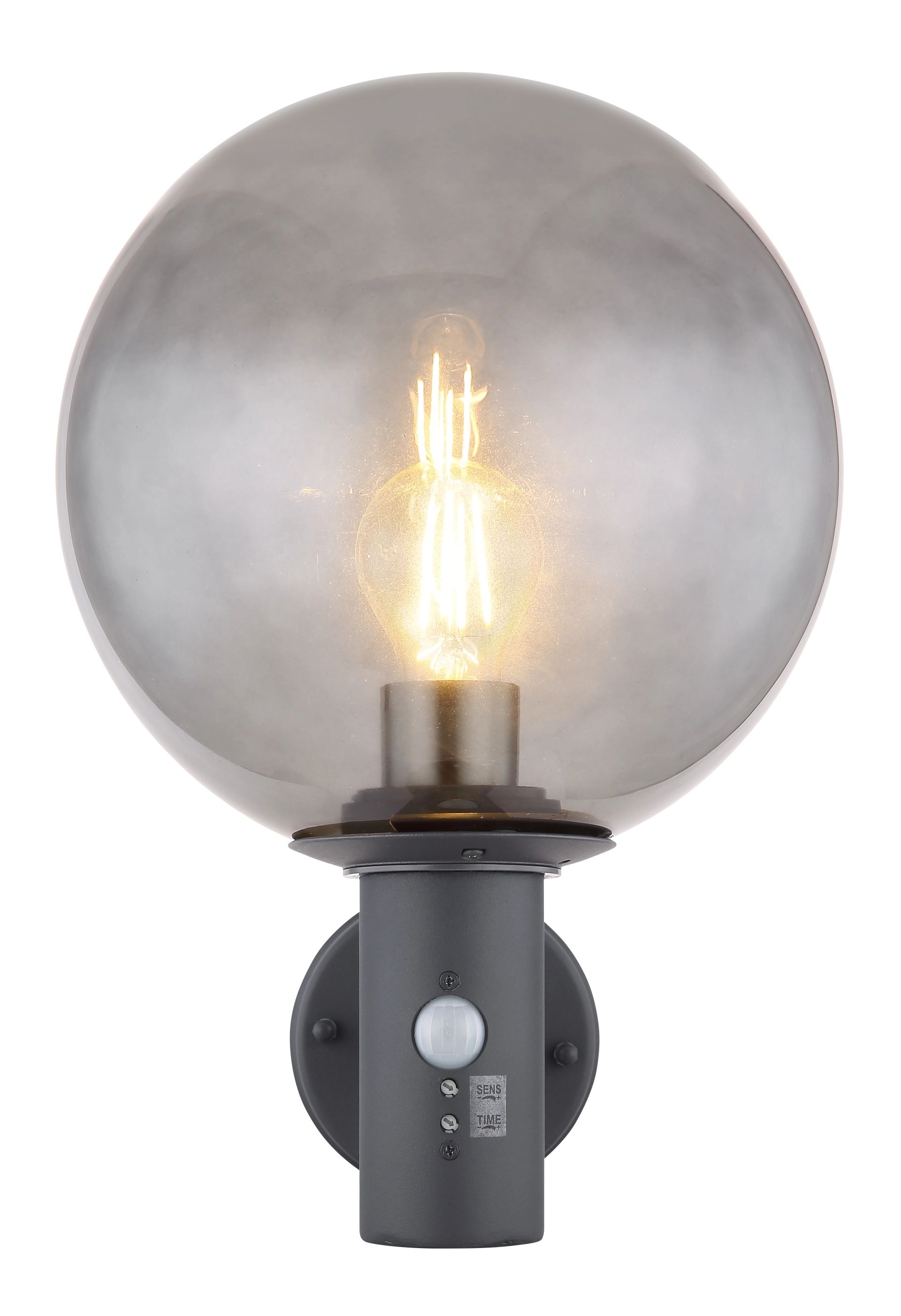 GLOBO LIGHTING Außen-Wandleuchte »HEDWIG«, Leuchtmittel E27 | LED wechselbar, Lichtschein: aufwärts