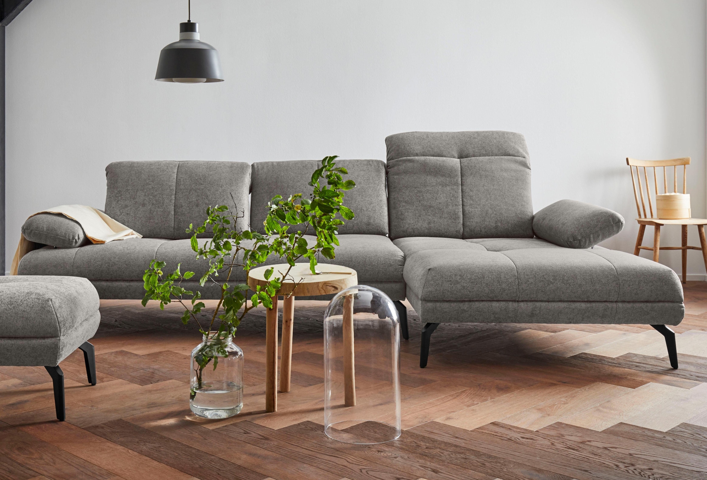 andas Ecksofa »Stenlille Muktifunktionssofa, L-Form«, incl. Sitztiefen-, Ko günstig online kaufen