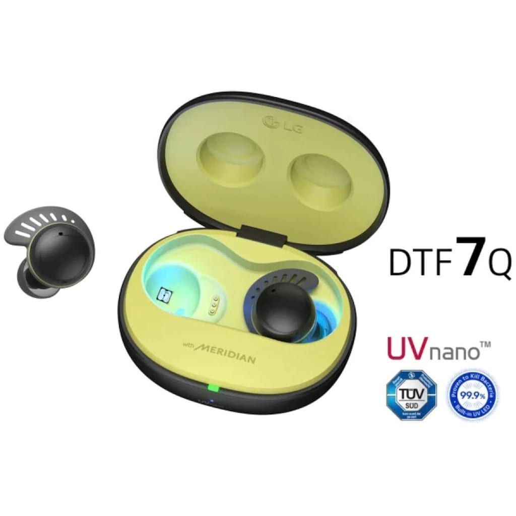 LG In-Ear-Kopfhörer »TONE Free Fit DTF7Q«, Bluetooth, Active Noise Cancelling (ANC)