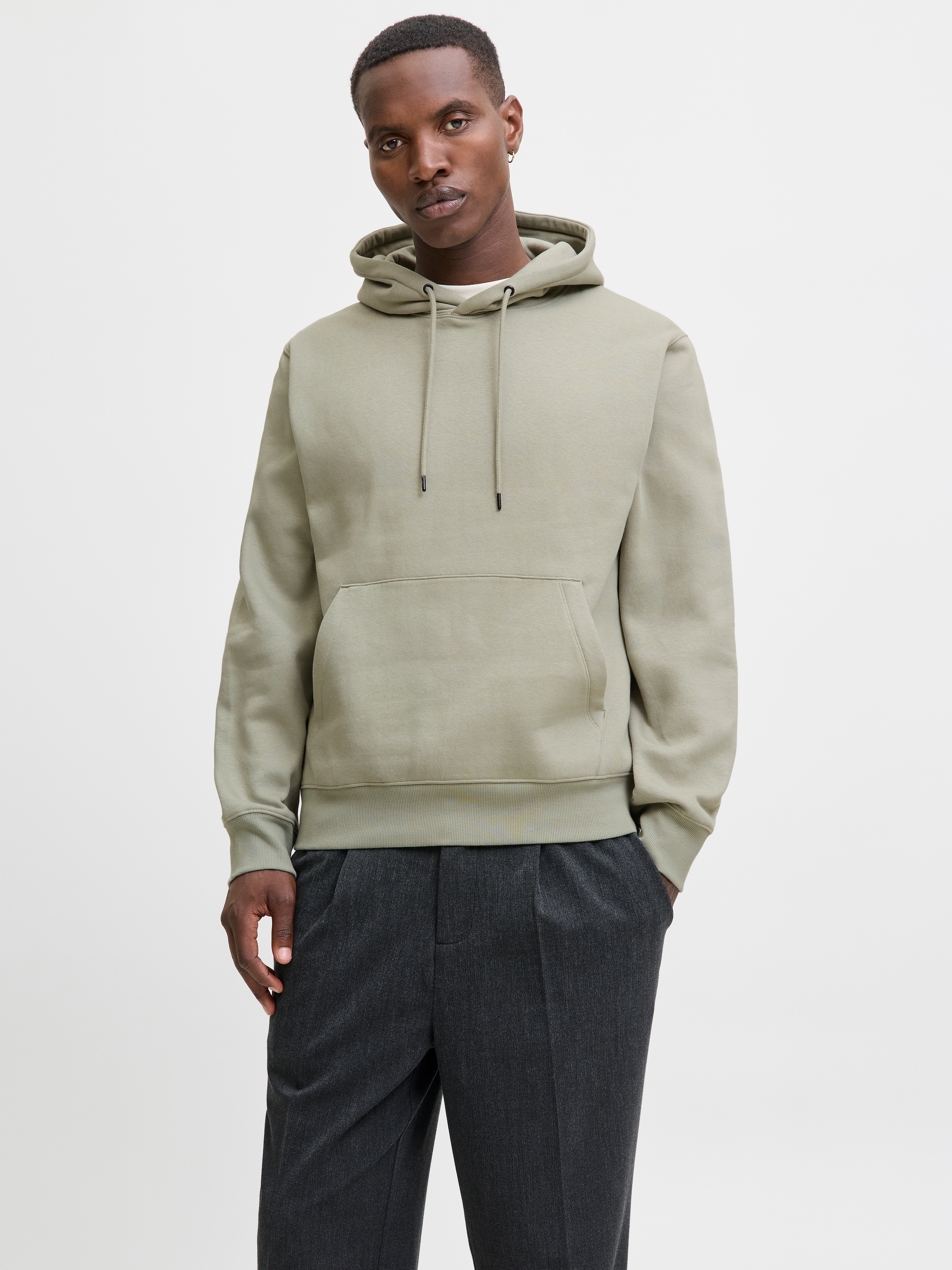 Jack & Jones Kapuzensweatshirt »JJESTAR BASIC SWEAT HOOD NOOS«, mit Rippbündchen