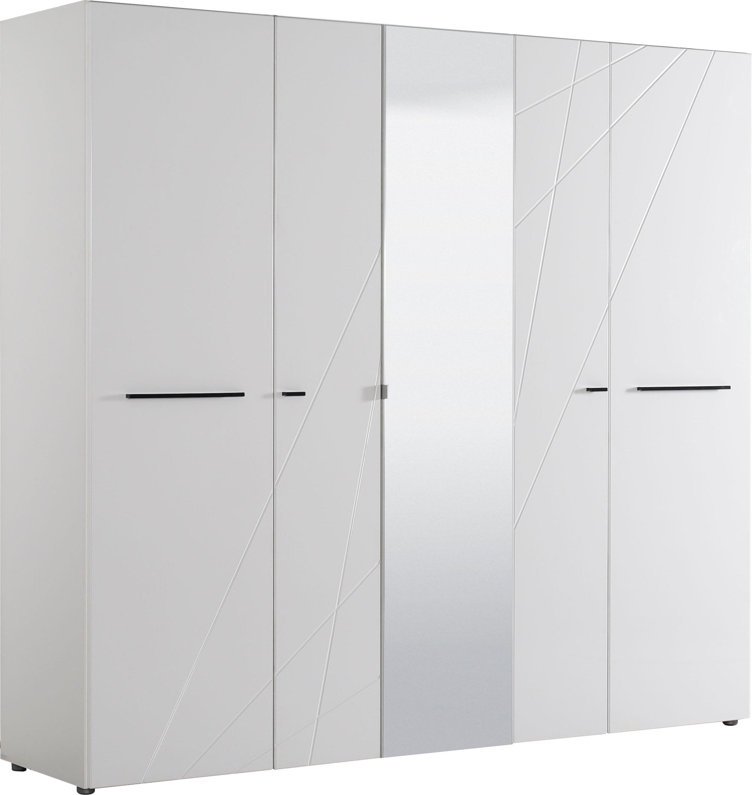 INOSIGN Kleiderschrank »Ksanti«, hochglänzende Front, mit Spiegel