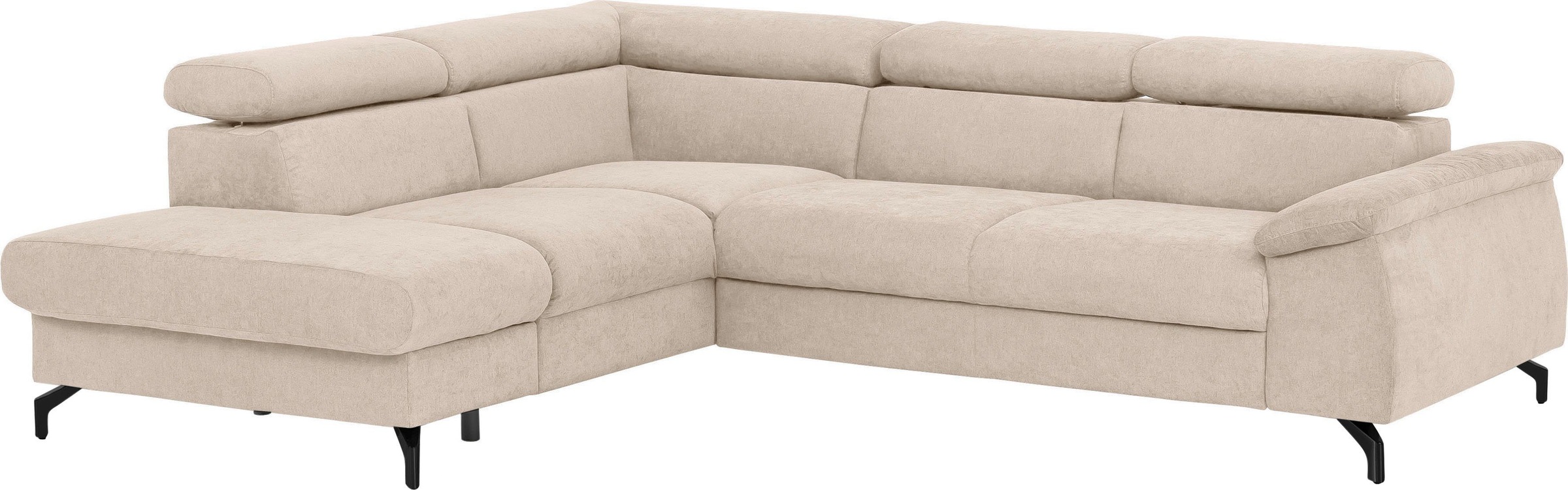 COTTA Polstergarnitur »Komaris L-Form«, (Set), Set bestehend aus: Ecksofa m günstig online kaufen