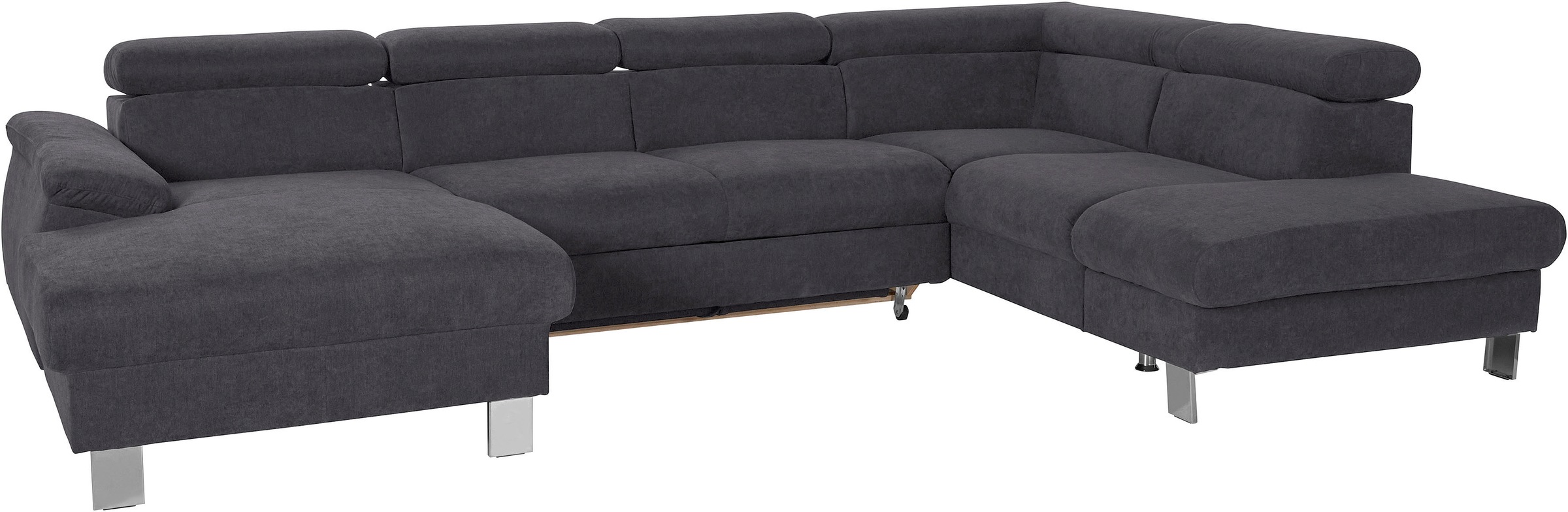 COTTA Wohnlandschaft »Komaris U-Form, B: 320 cm« mit Kopfteilverstellung, o günstig online kaufen