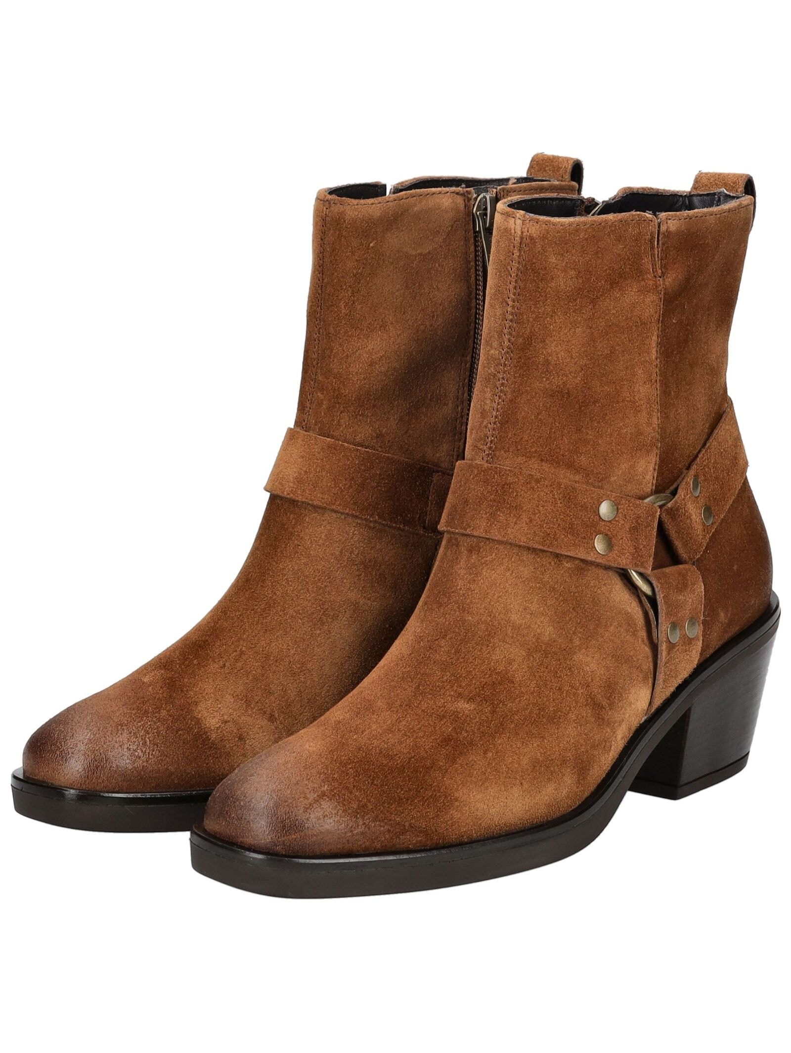 Paul Green Bikerboots »Paul Green Stiefelette Veloursleder«