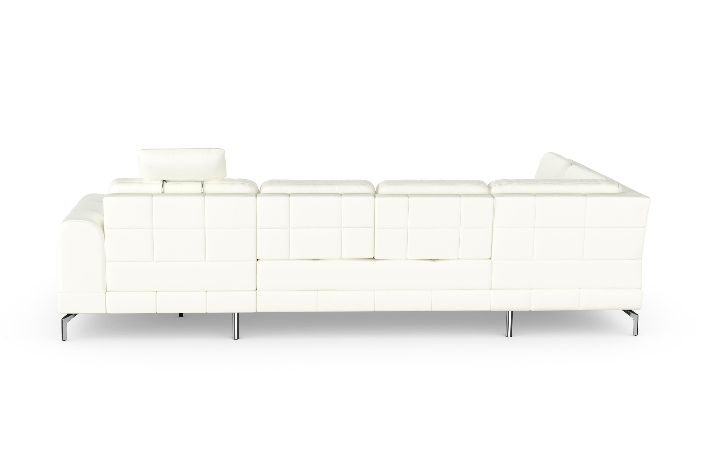 sit&more Wohnlandschaft »Bendigo U-Form«, inklusive Sitztiefenverstellung, Bodenfreiheit 15 cm, in 2 Fußfarben