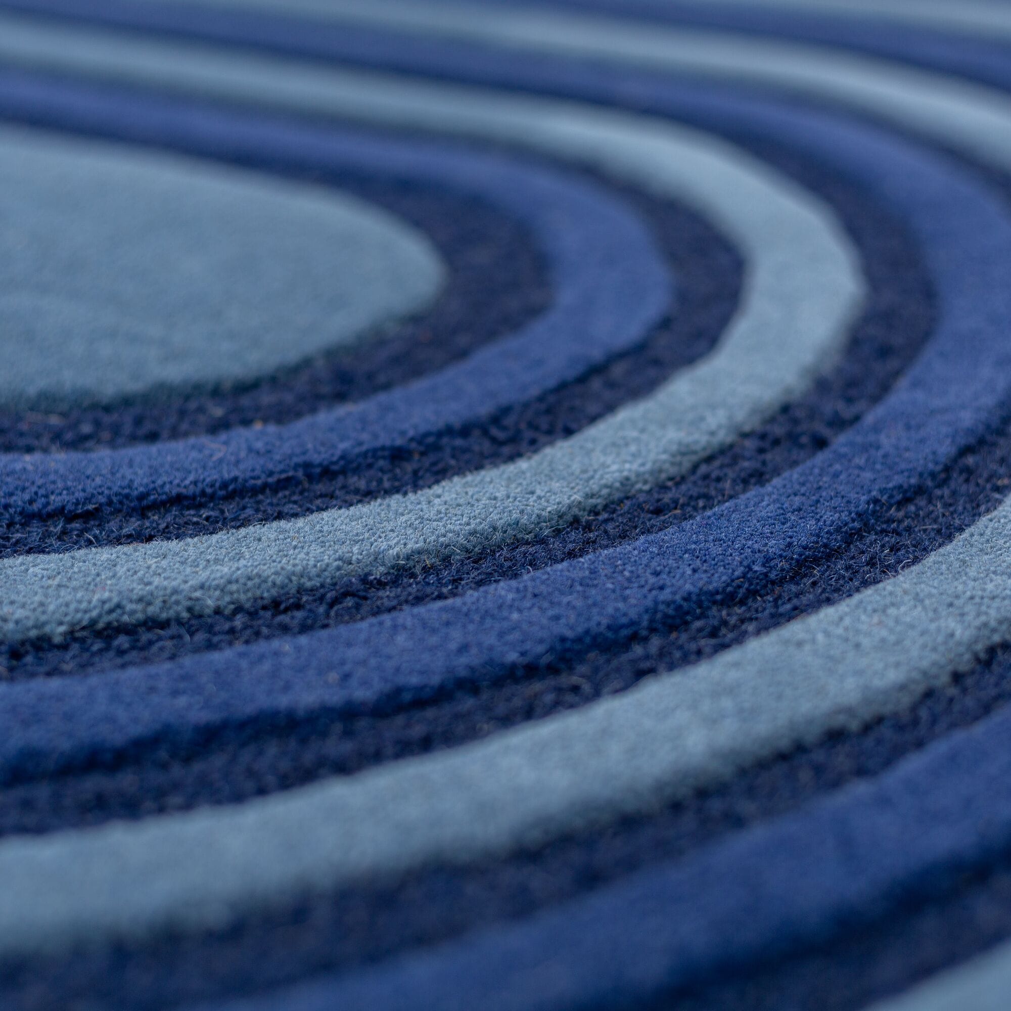 FLAIR RUGS Wollteppich »Conway Retro«, rechteckig, 12 mm Höhe, Hoch-Tief-Struktur