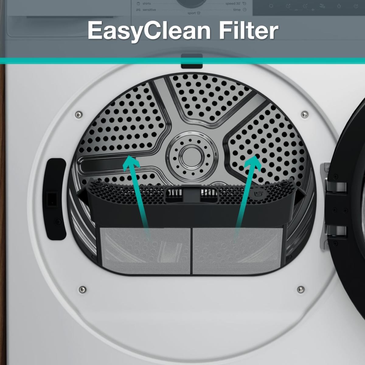 GORENJE Wärmepumpentrockner »WaveDG2P8D« G200 Knitterschutz, EasyClean Filter, SensorDry