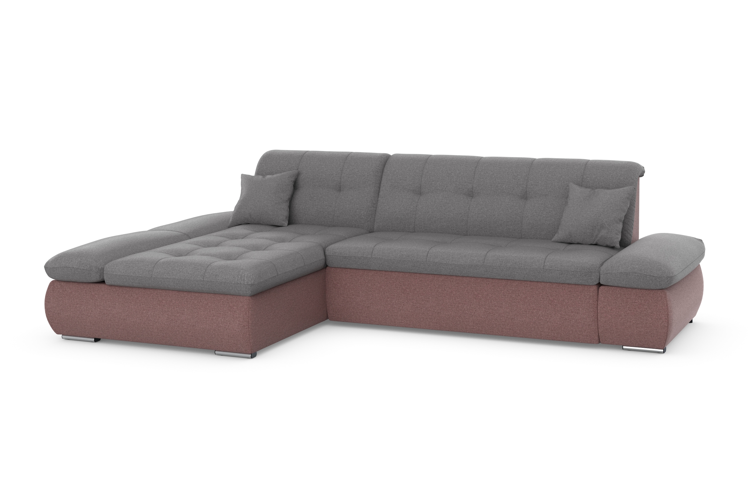 DOMO collection Ecksofa »Moric B/T/H 300/172/80 cm, auch in Cord, L-Form«, XXL-Format, wahlweise auch mit Bettfunktion und Armverstellung