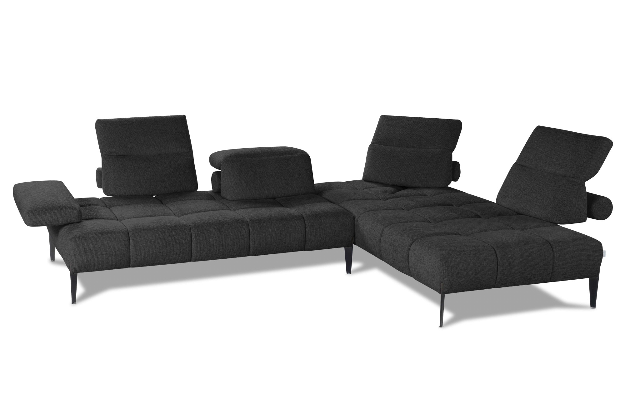 CALIA ITALIA Ecksofa »Skyline, Made in Italy, Design-Sofa, L-Form, mit Sitz günstig online kaufen