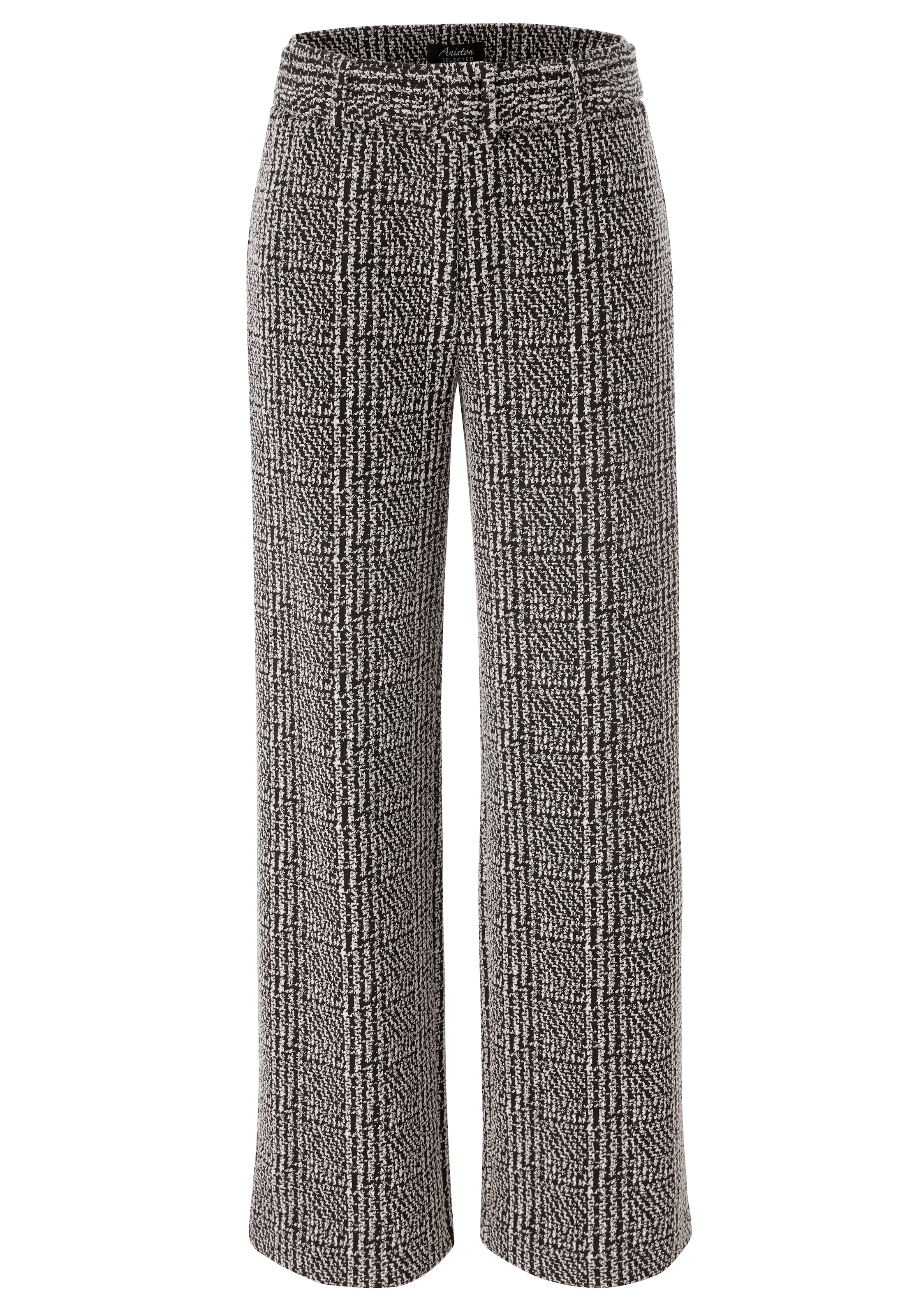 Aniston SELECTED Schlupfhose  mit Gürtel im gleichen Karomuster-Design - NEUE KOLLEKTION