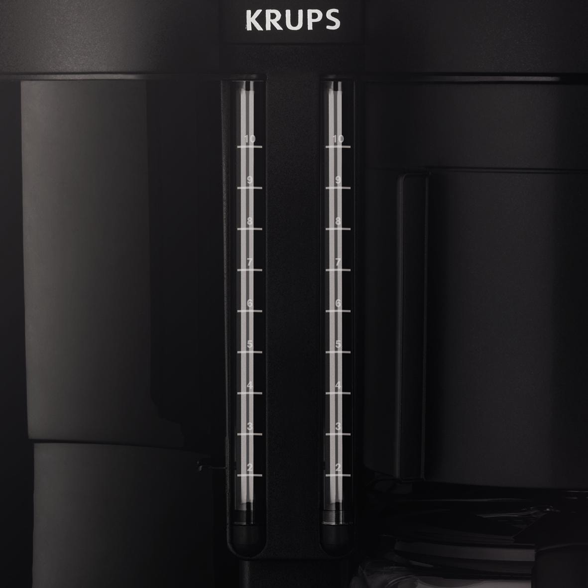 Krups Filterkaffeemaschine »KM8508.11 Duothek Plus«, 1 l Kaffeekanne, Papierfilter, 1x4, 1l Kaffeekanne, Papierfilter 1x4, Kombiautomat für Kaffee und Tee