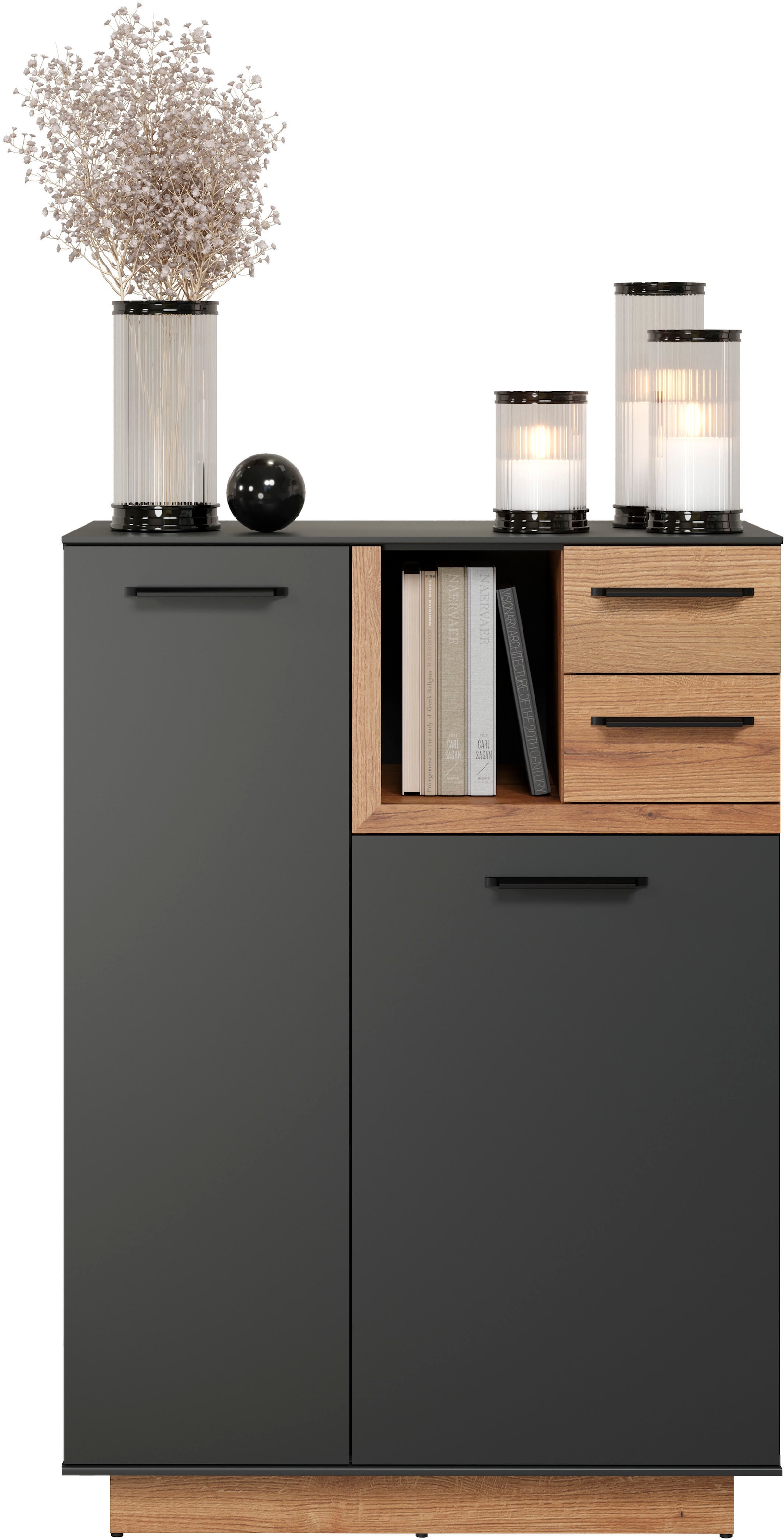 INOSIGN Kommode »Premont«, (1 St.), Maße B/H/T ca.: 80/113/40 cm, Soft-Close, Garderoben/Schuhschrank