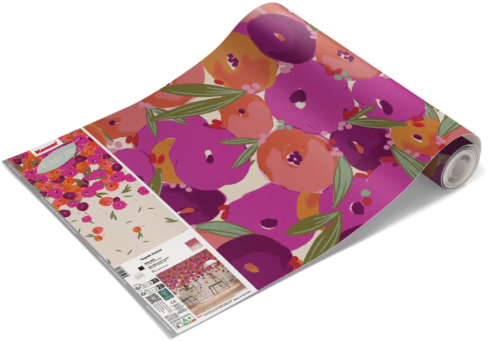 Komar Fototapete »Vlies Fototapete - Tagada Fusion - Größe 200 x 250 cm« Motiv | bedruckt glatt