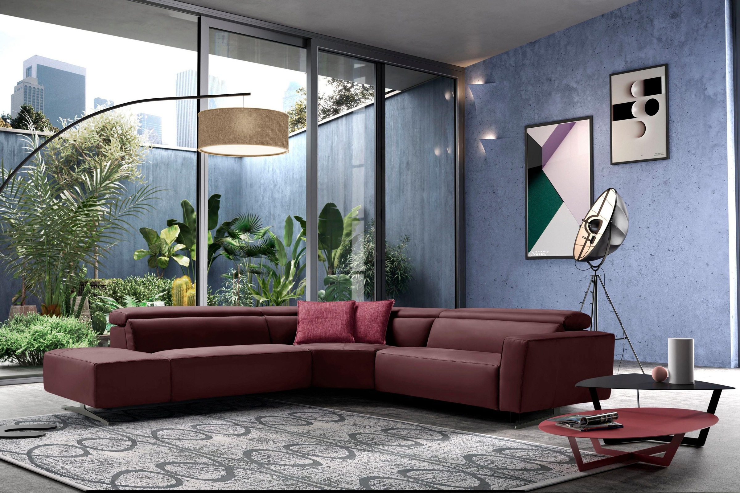 Egoitaliano Ecksofa »Stefanie-e, Designsofa der Extraklasse, bequem mit hoh günstig online kaufen
