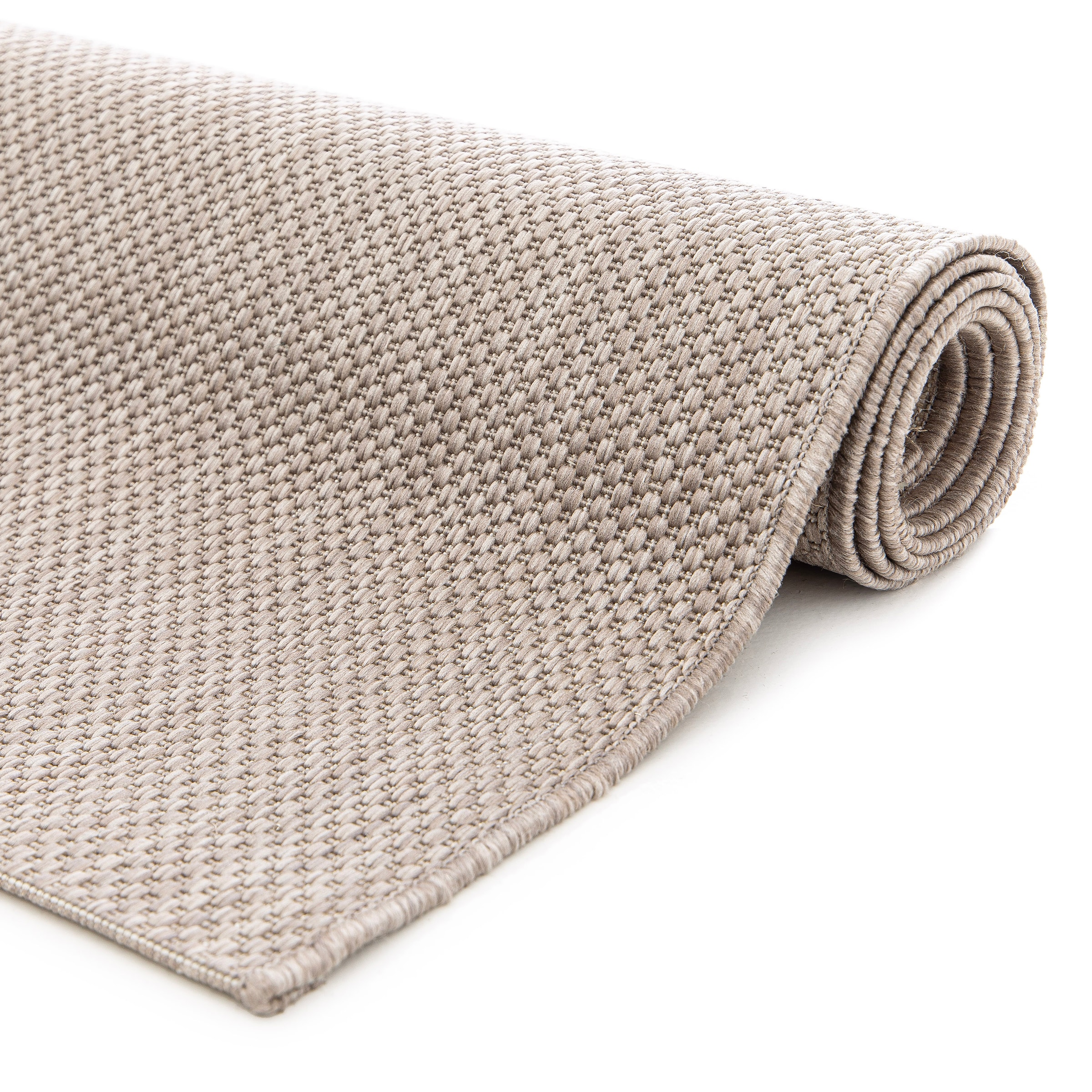 my home Teppich »Florida, Made in Belgium«, rechteckig, 7 mm Höhe, Outdoor, Sisal-Optik, für Balkon & Terrasse, Wetterfest & UV-beständig
