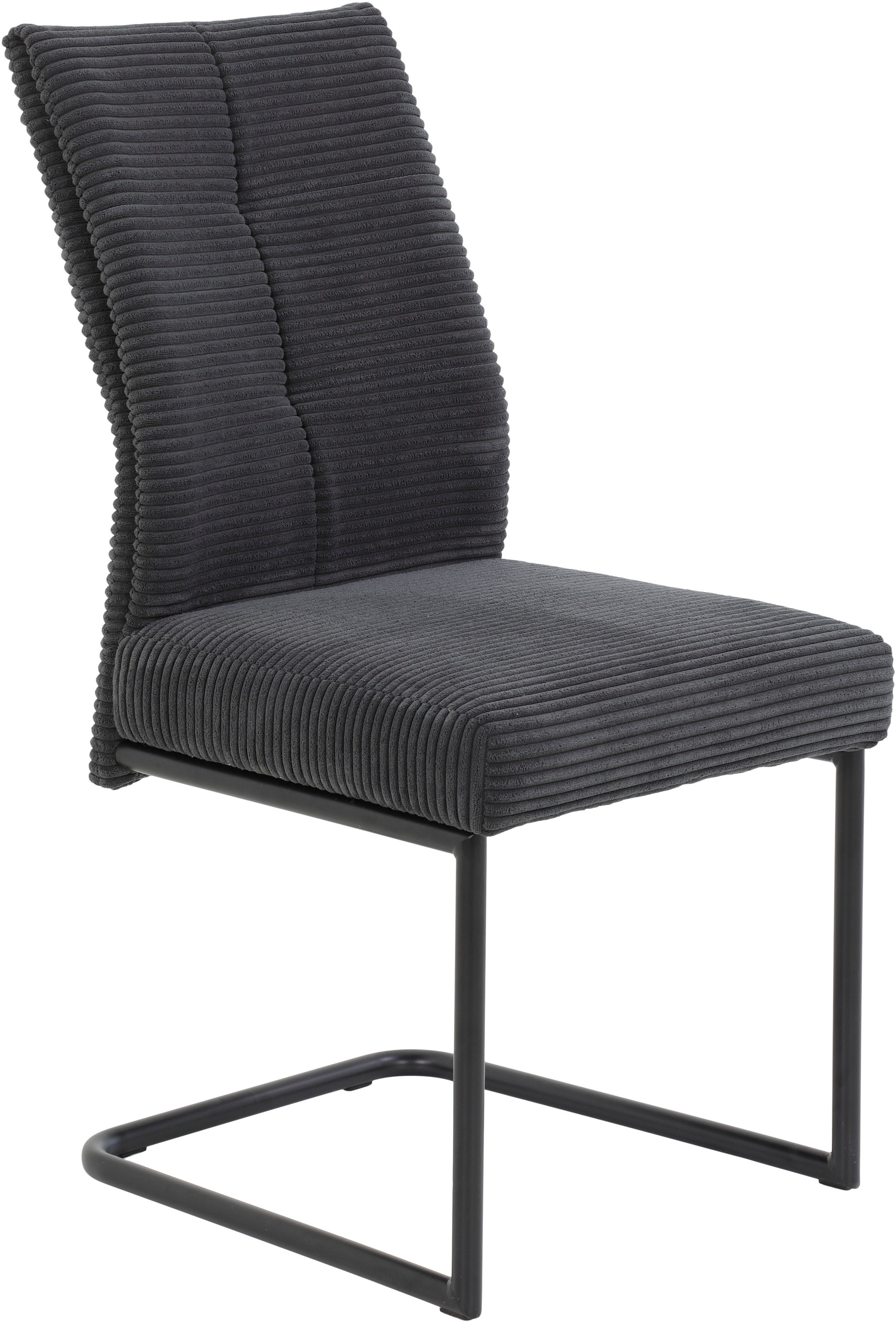 HELA Esszimmerstuhl »Dagmar«, (Set), 2 St., Breitcord, Schwingstuhl mit bequemer Federkern Polsterung, Cord Bezug