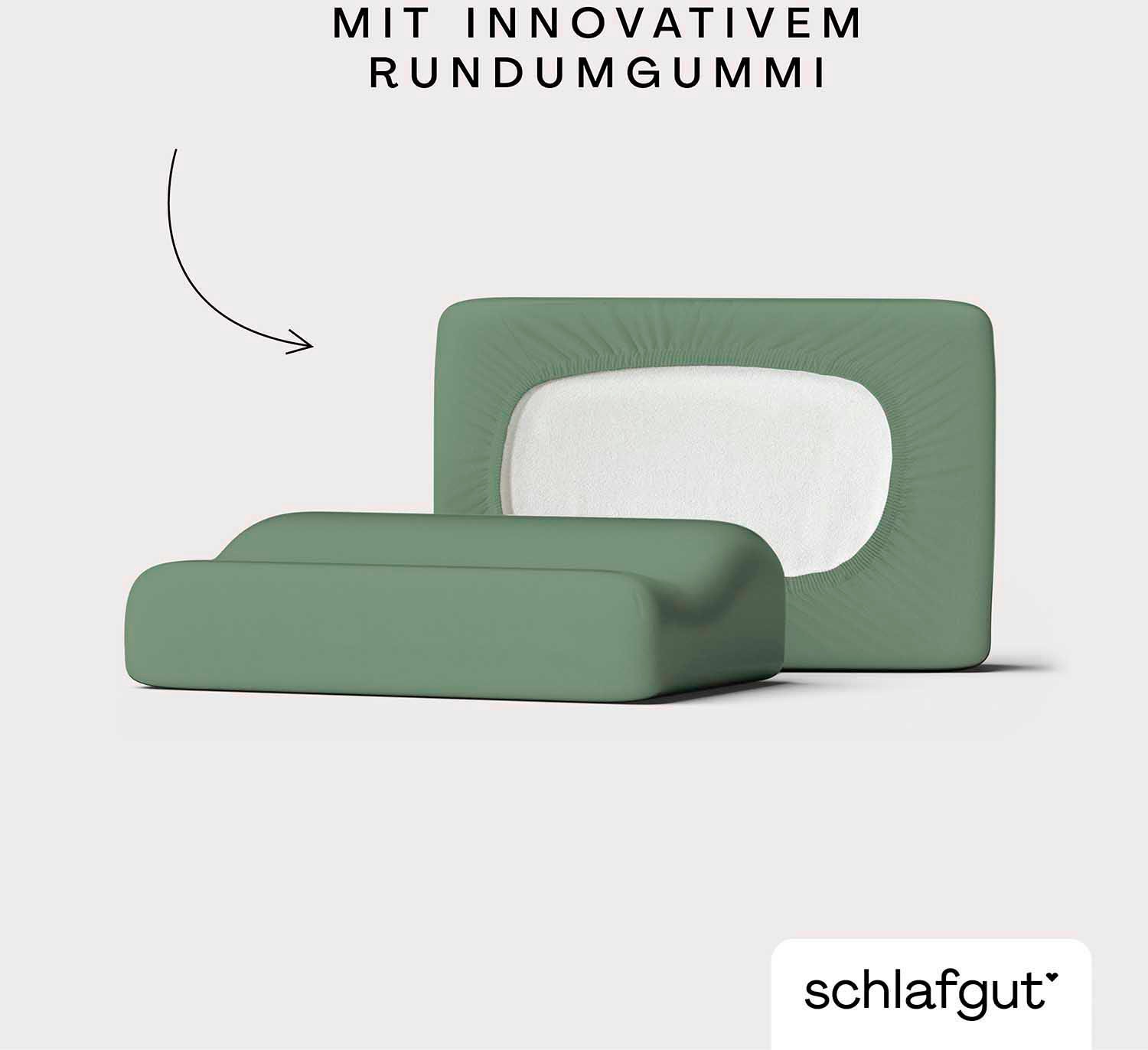 Schlafgut Kissenbezug »Pure flexibler Kissenbezug für Nackenstützkissen«, ( günstig online kaufen
