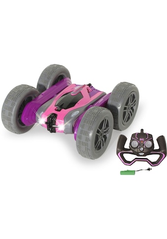 RC-Auto »SpinX Stuntcar 2,4GHz, lila-rosa«, mit zuschaltbarem LED-Licht