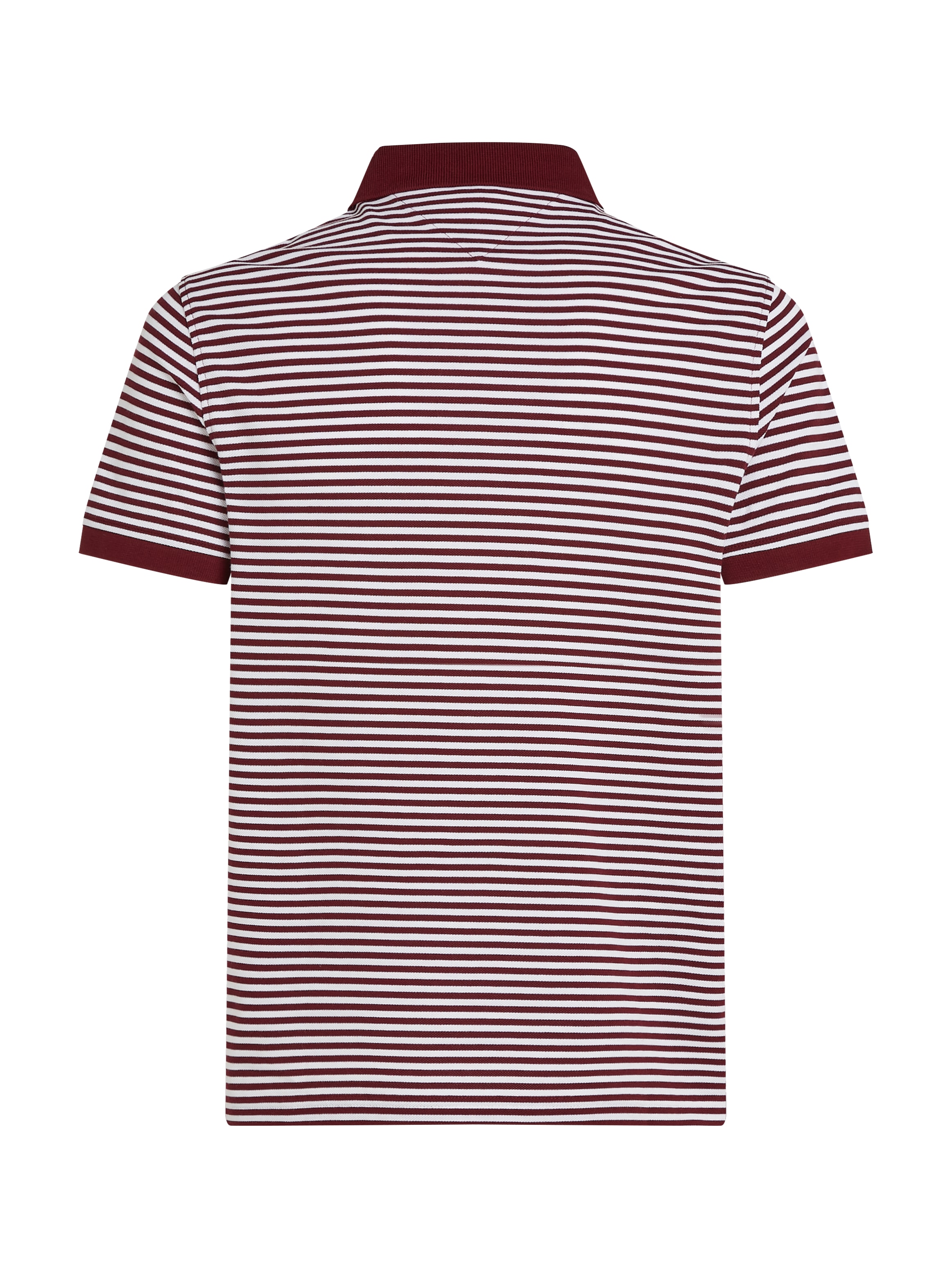 Tommy Hilfiger Poloshirt »1985 SLIM POLO mit Piqué-Struktur und Stickerei«, meliert, casual, slim fit, Baumwollmix, Polokragen