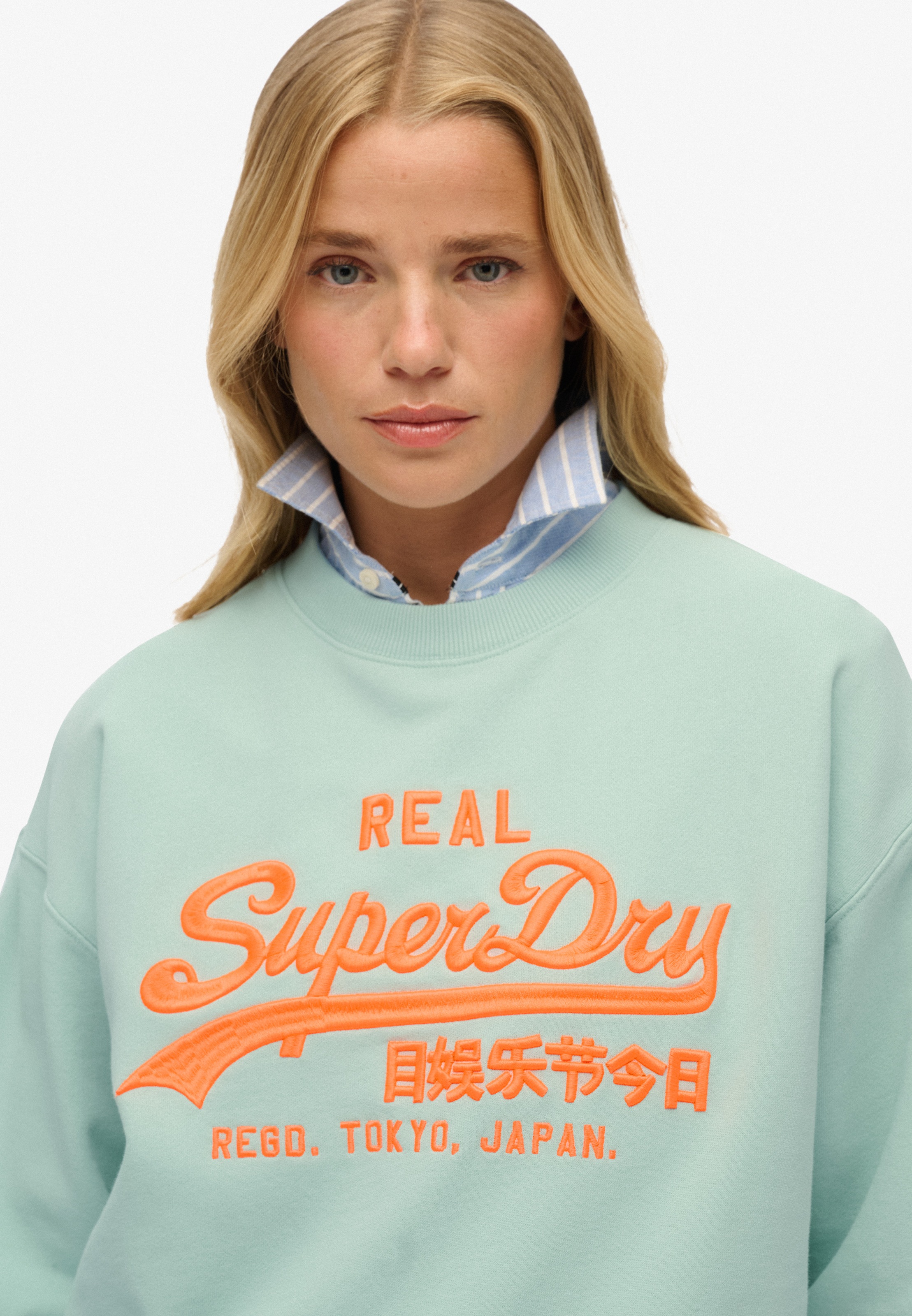Superdry Sweatshirt »VL NEON LOOSE CREW«