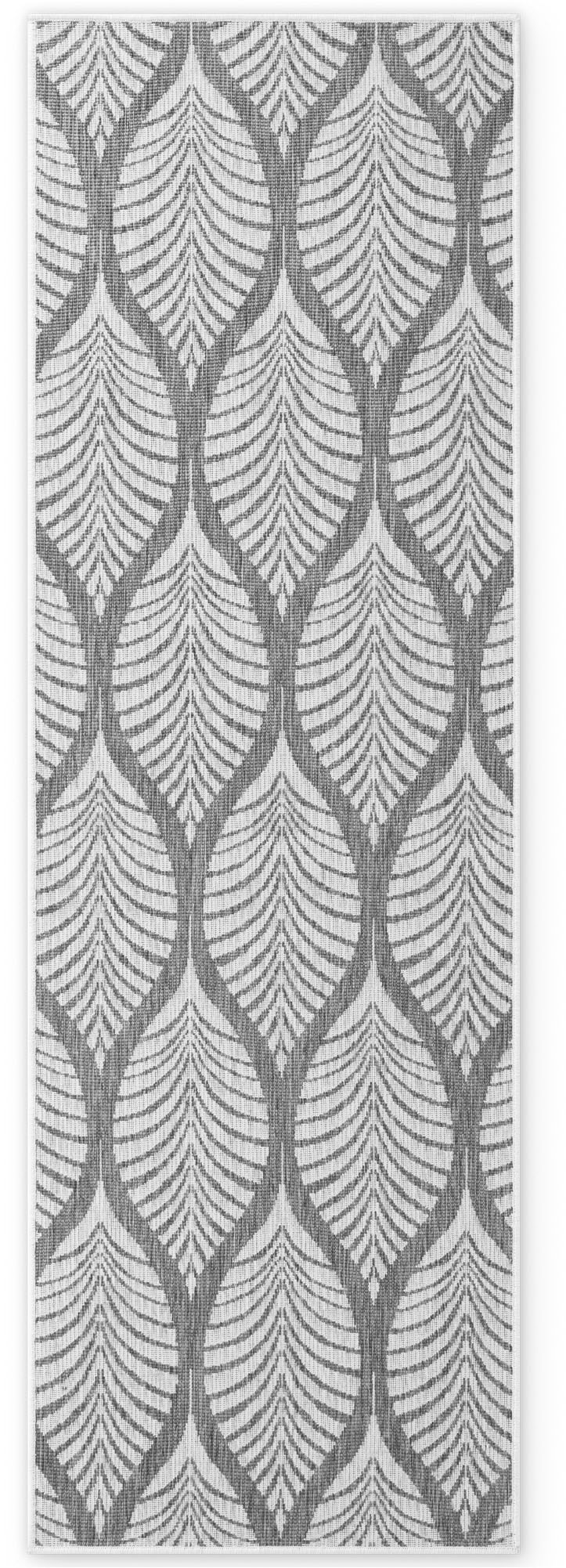 NORTHRUGS Outdoorteppich »Liora Wendeteppich«, rechteckig, 5 mm Höhe, Läufer, In und Outdoor, Flachgewebe, wetterfest, pflegeleicht, robust