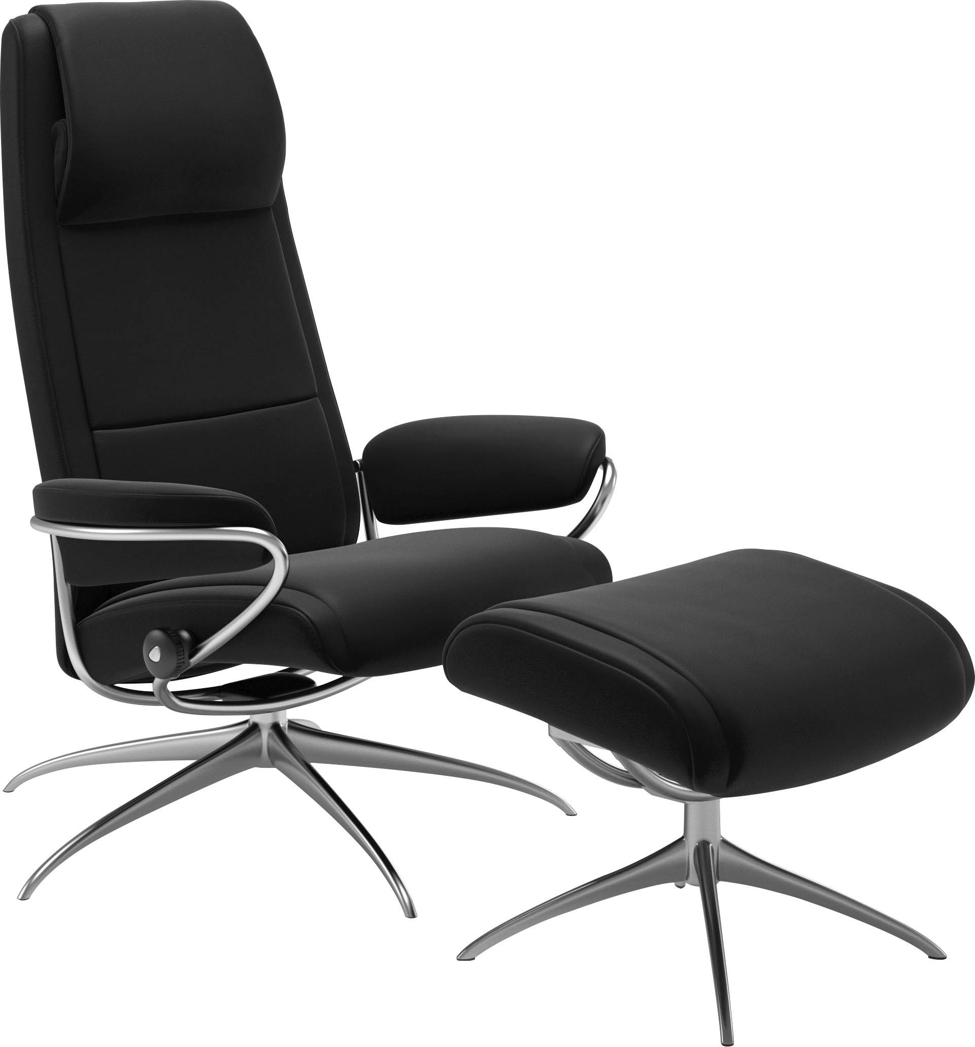 Stressless Relaxsessel "Paris" Set, Relaxsessel mit Hocker, mit Hocker, Hig günstig online kaufen