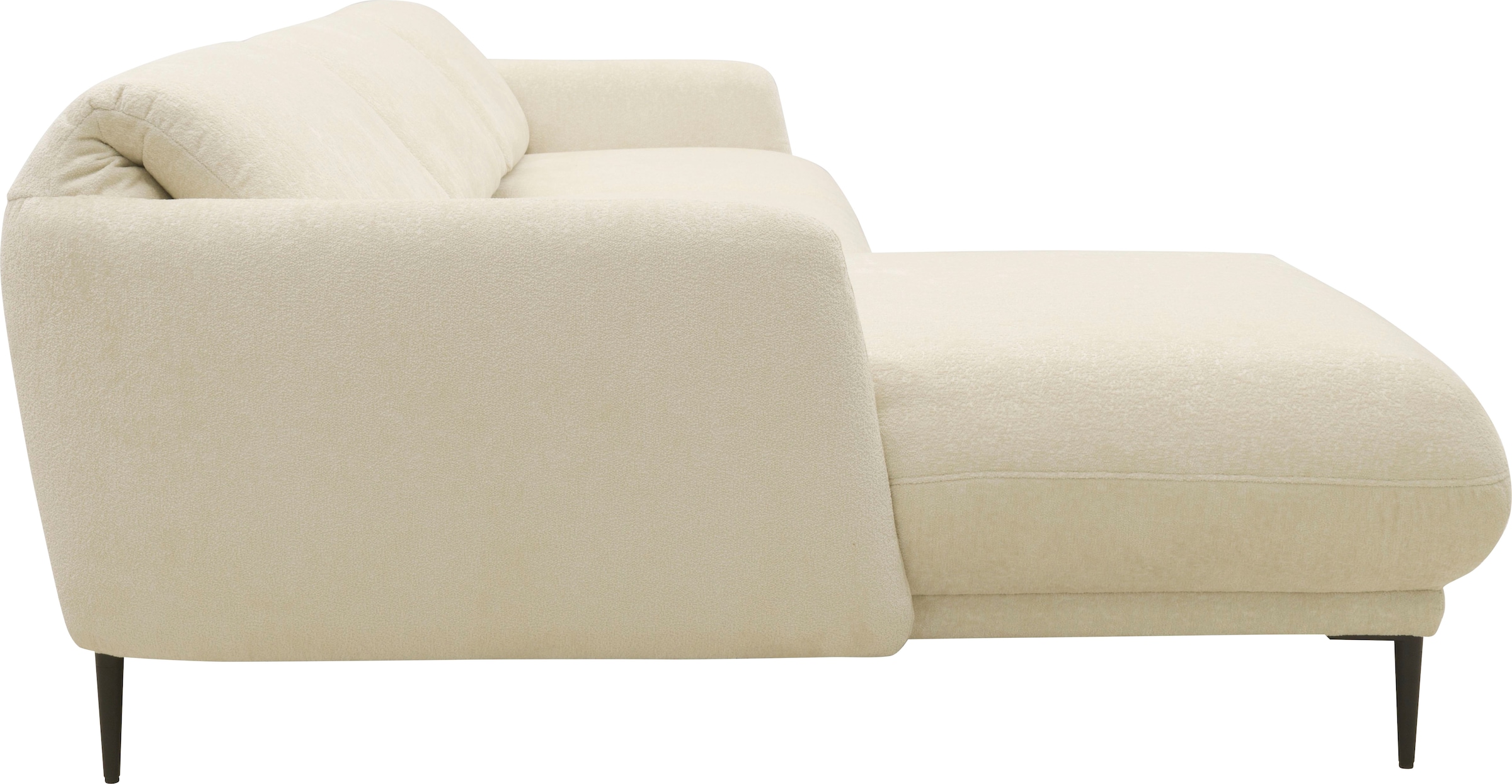 andas Ecksofa »Skovsende Sitzbreite 245 cm, Rückenlehne stufenlos hochklappbar für«, individuellen Sitzkomfort Kopfteilverstellung, L-Form