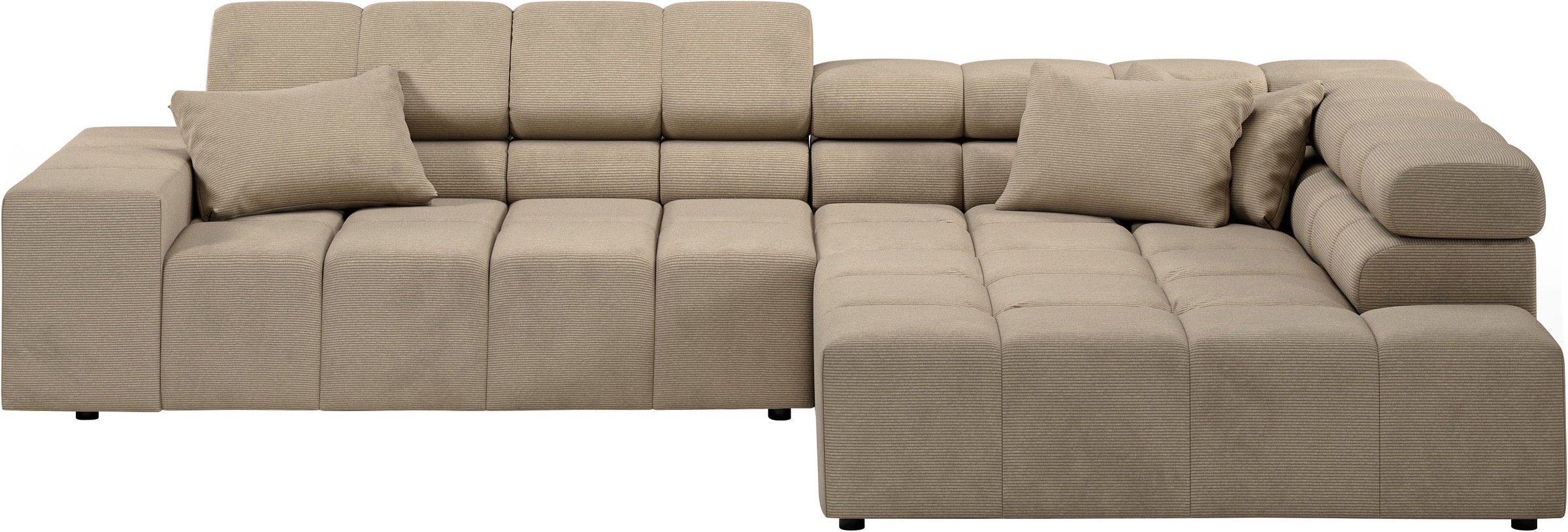 Home affaire Ecksofa »Ancona incl. Kopfteilverstellung, OTTOs Choice, Breit günstig online kaufen