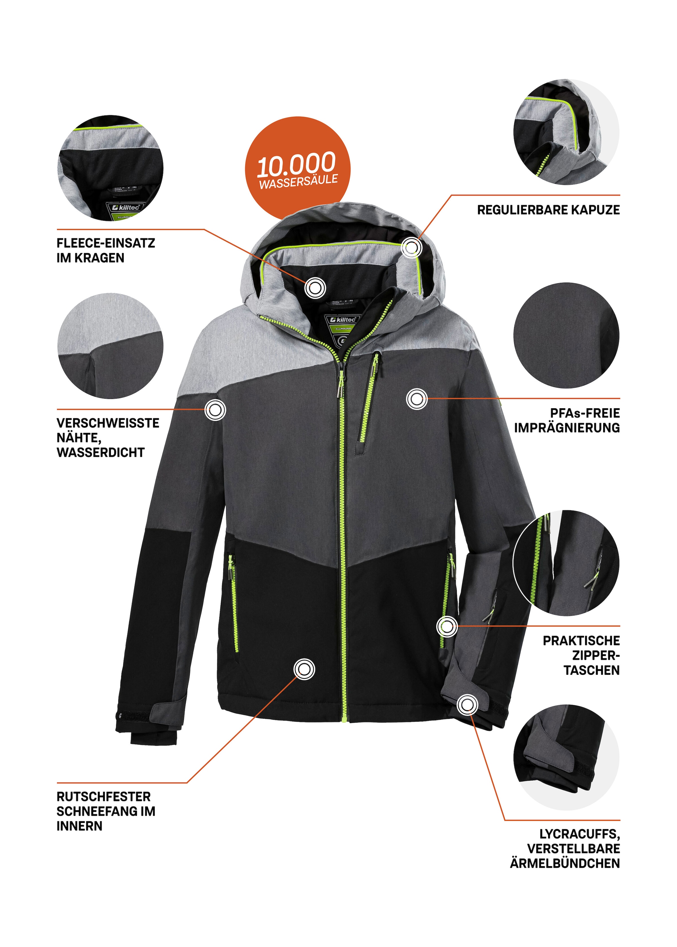 Killtec Skijacke »KSW 161 BYS SKI JCKT«