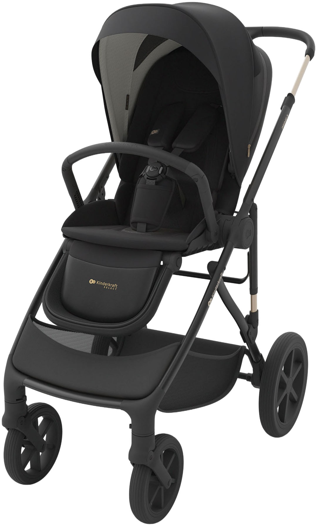 Kinderkraft Kombi-Kinderwagen »PRIME 3 3in1« 22 kg inkl. Babyschale MINK
