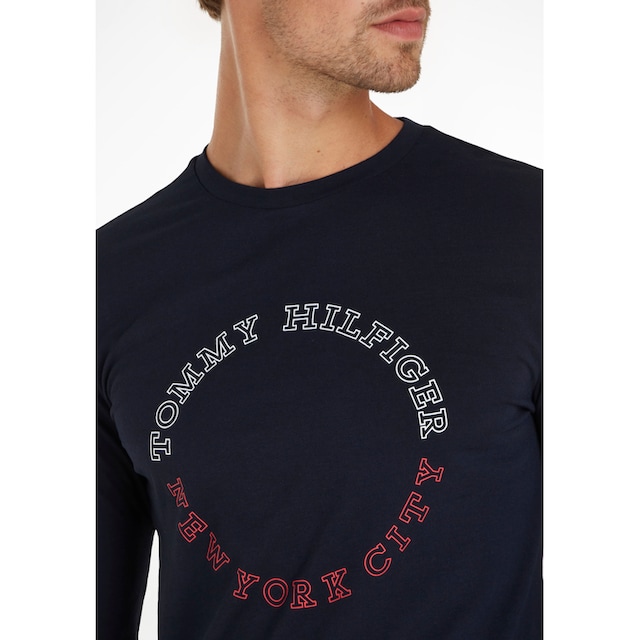 Tommy Hilfiger Langarmshirt »MONOTYPE ROUNDLE LS TEE« online kaufen