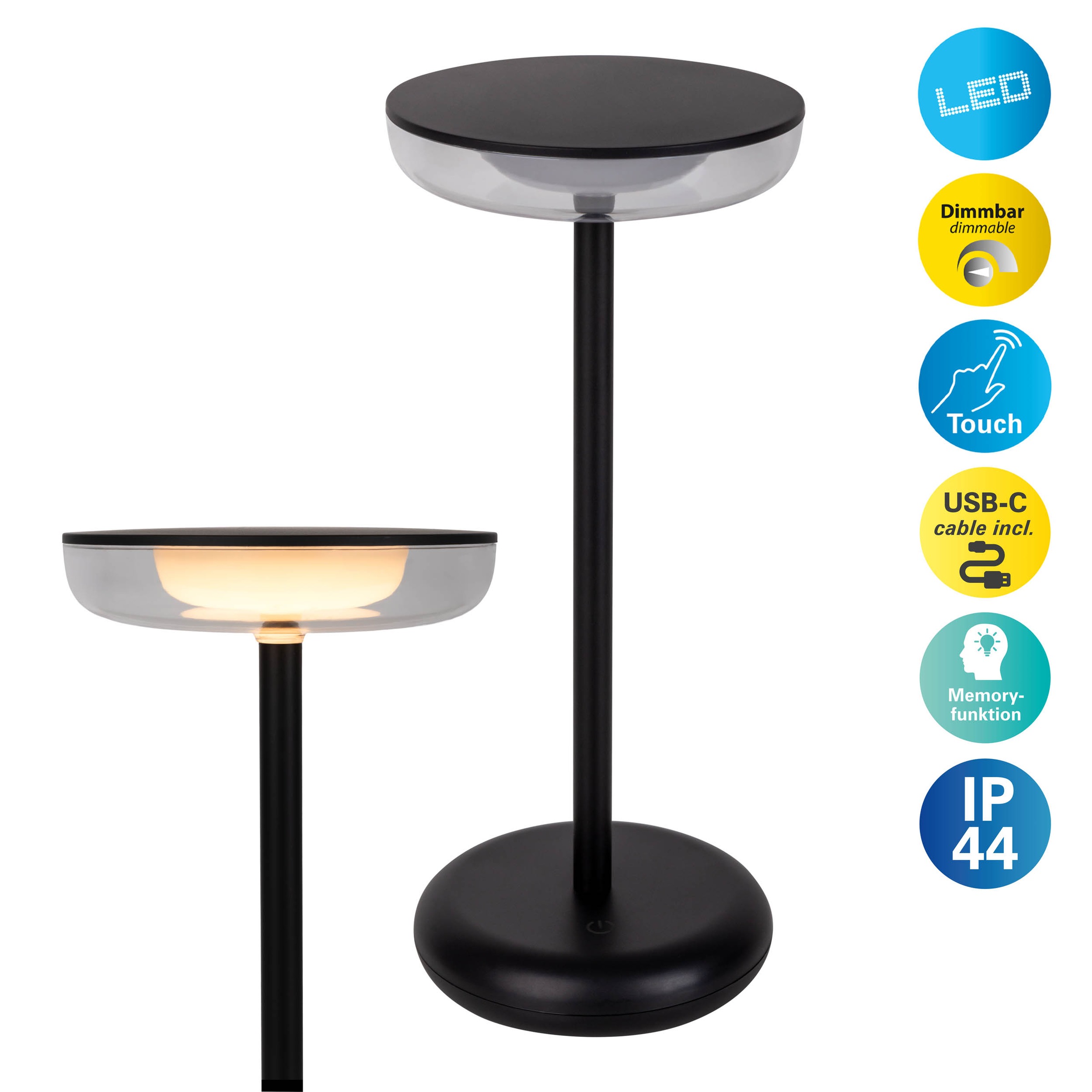 näve LED Tischleuchte »Pasi«, 1 flammig, Leuchtmittel LED-Modul   LED wechs günstig online kaufen