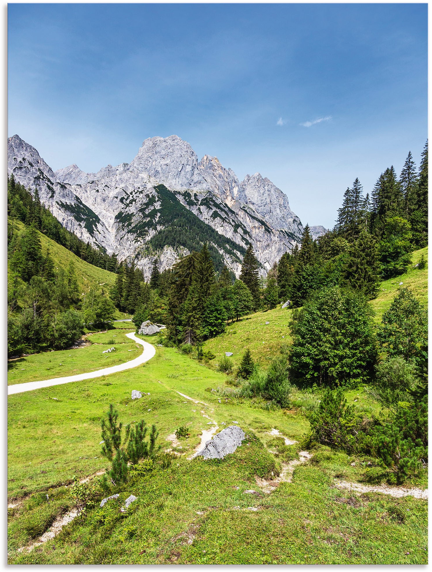 Artland Wandbild »Bindalm im Berchtesgadener Land Bayern«, Berge & Alpenbil günstig online kaufen