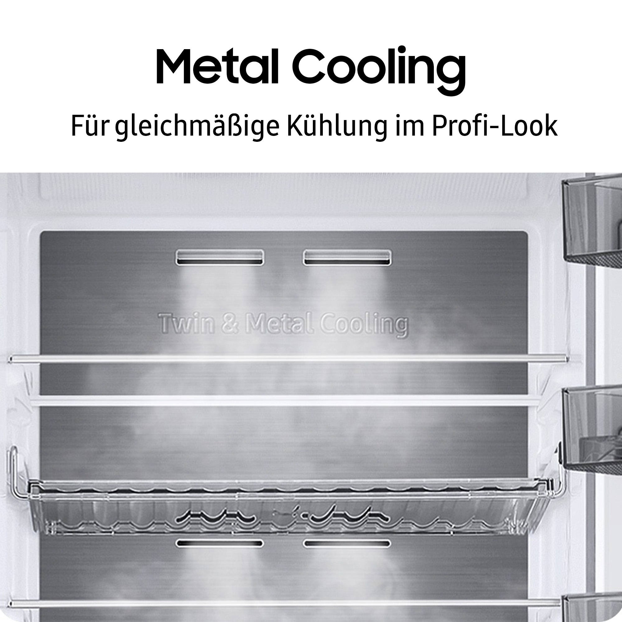 Samsung Kühl-/Gefrierkombination »RB38C7AGWS9«
