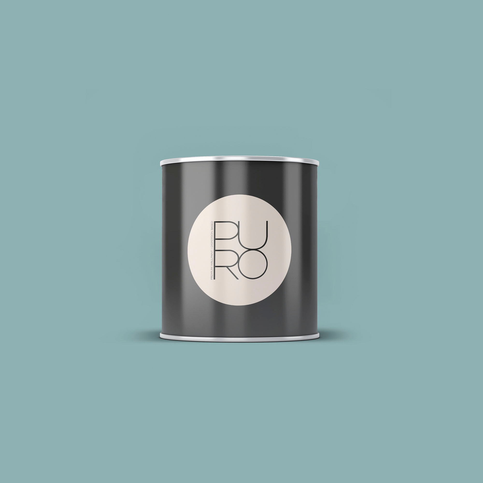 A.S. Création Wandfarbe »Premium Innenwandfarbe PURO Tuchmatt bluish petrol« ideal für Wohnzimmer, Schlafzimmer, Flur und Küche, Farbwelt Blau