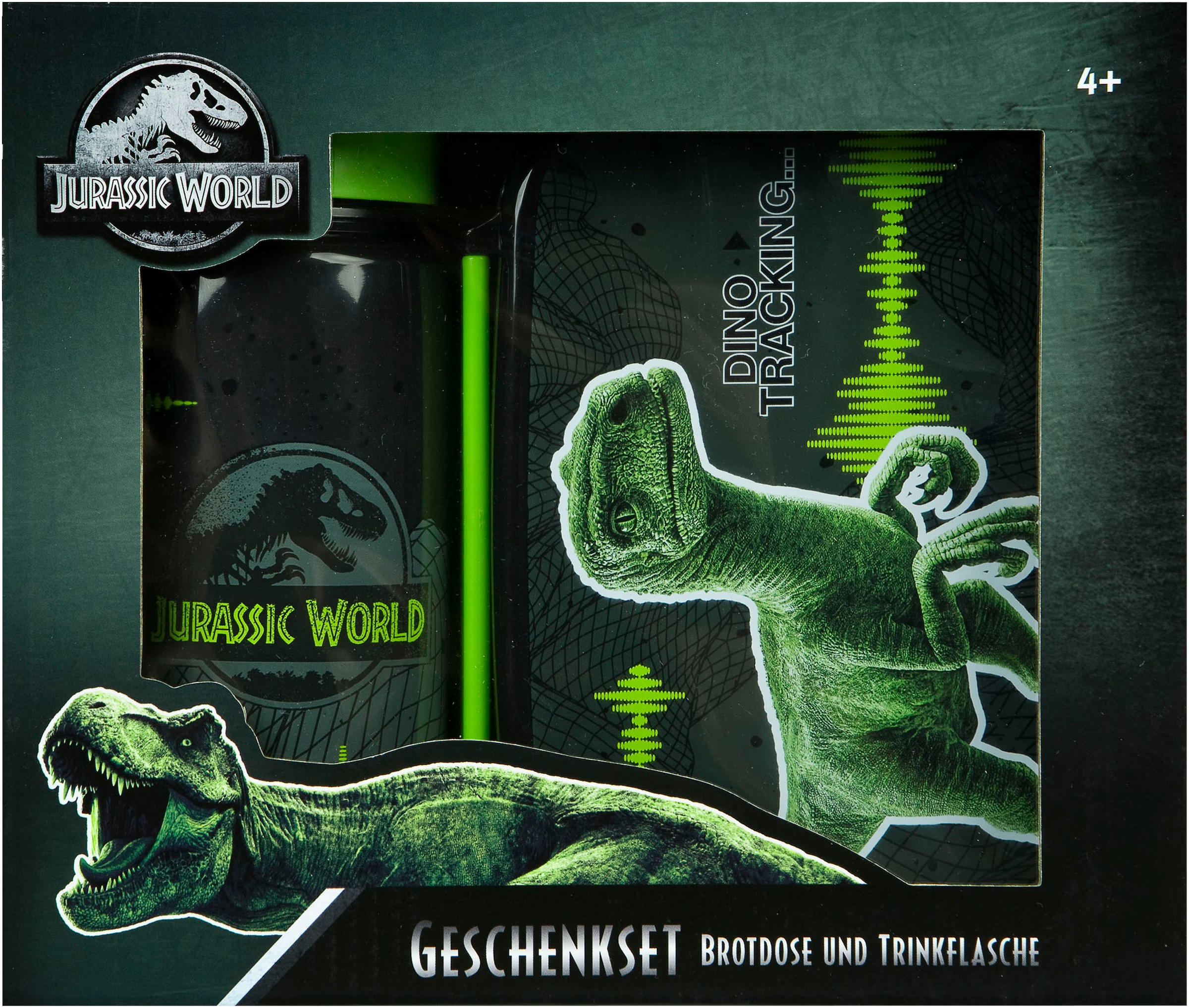 Scooli Lunchbox »Jurassic World«, (Set, 2 tlg.), mit Trinkflasche