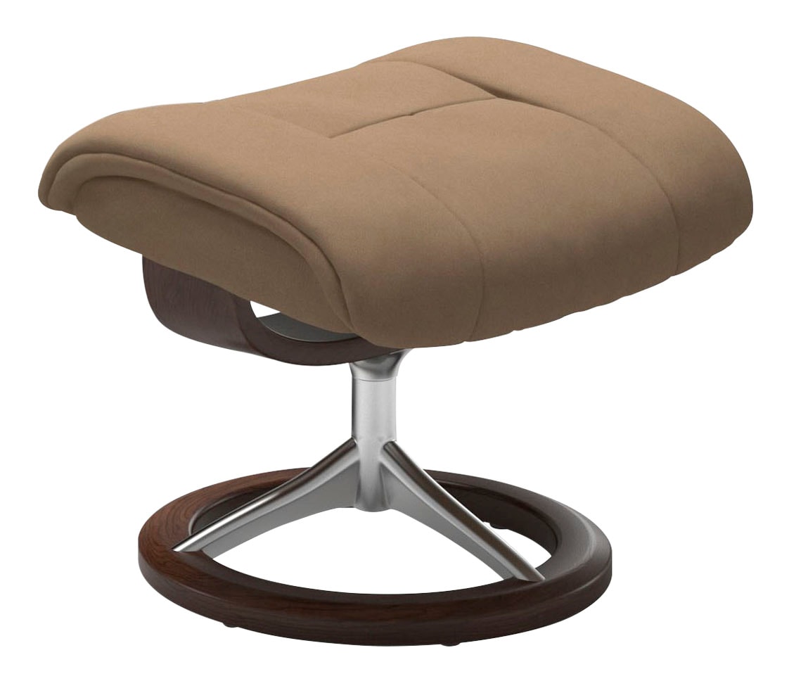 Stressless Fußhocker "Mayfair", mit Signature Base, Gestell Braun günstig online kaufen