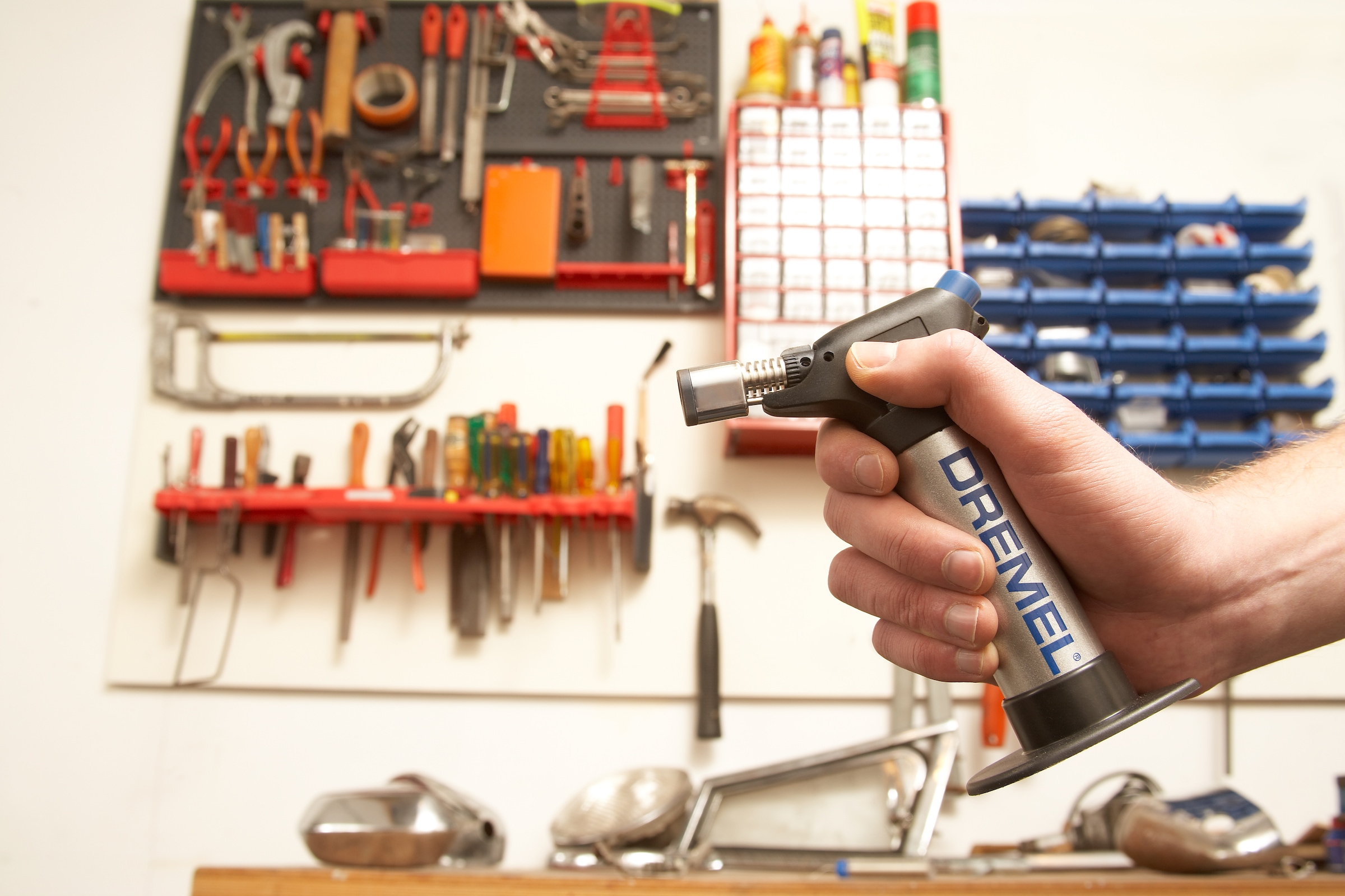 DREMEL Lötkolben »»VersaFlame« (2200-5)« Piezo, Tankinhalt 34ml, Multifunktionaler Butangas Lötkolben