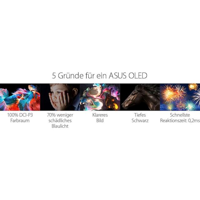 Asus Notebook »Vivobook Pro 16X OLED M7600QE-L2007W«, 40,6 cm, / 16 Zoll,  AMD, Ryzen 7, GeForce RTX 3050 Ti, 1000 GB SSD, OLED-Display auf Rechnung  bestellen