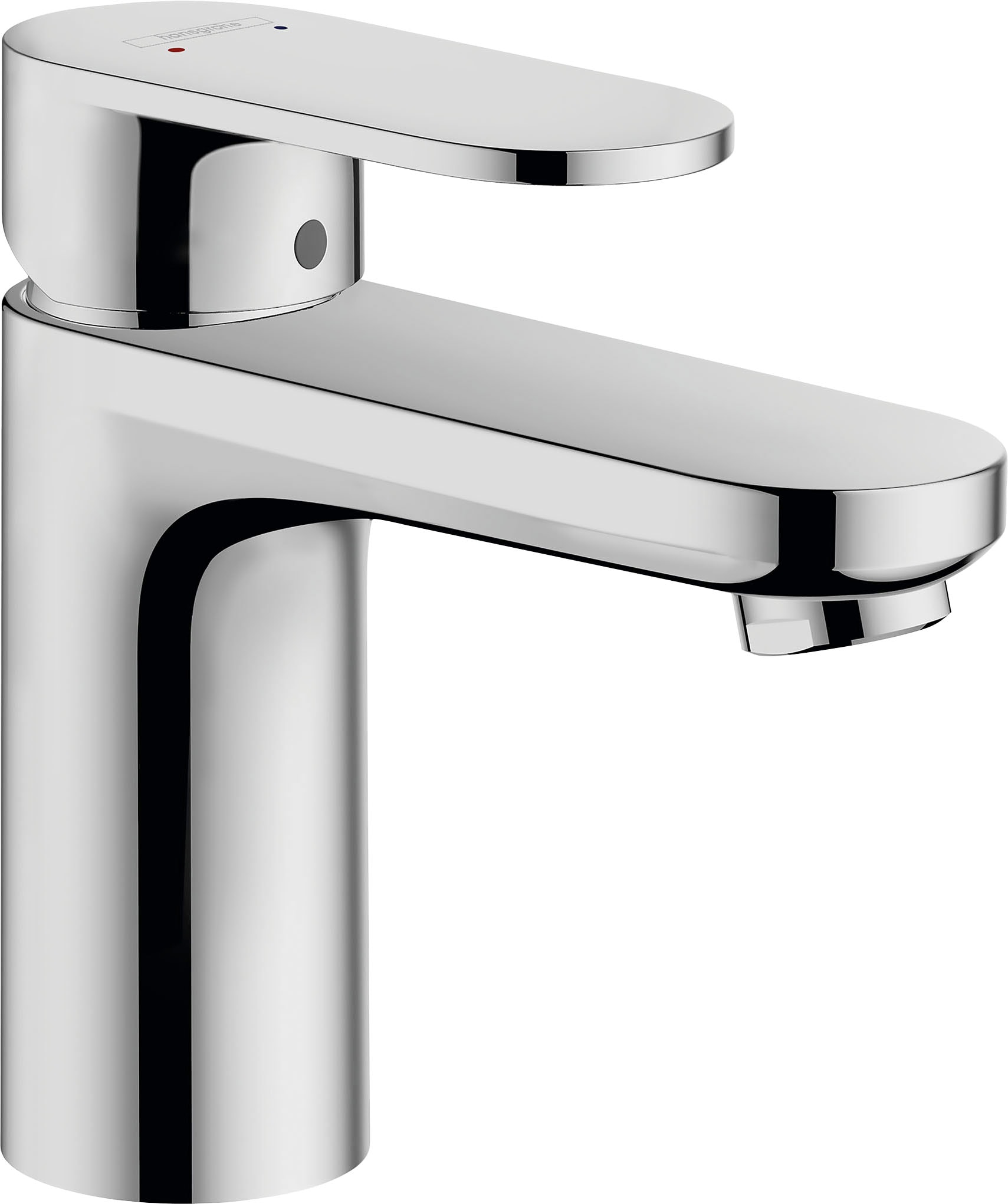 hansgrohe Waschtischarmatur »Vernis Blend«, 10cm, mit Metall Zugstangen-Abl günstig online kaufen