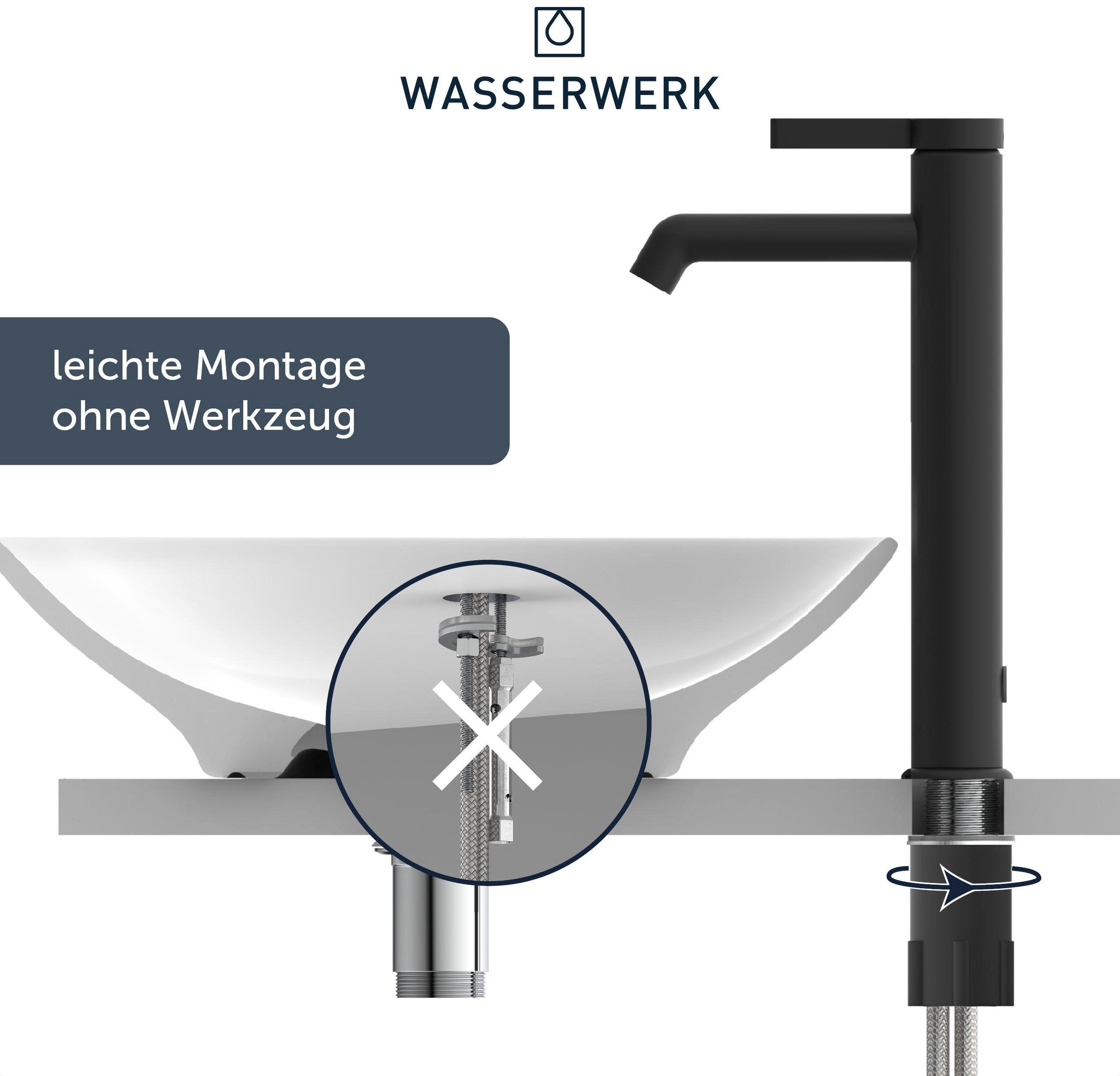 WASSERWERK Waschtischarmatur »WT 11«