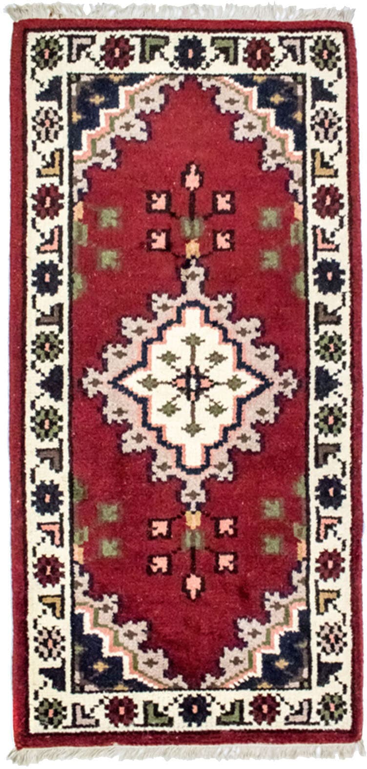 morgenland Wollteppich »Buchara Teppich handgeknüpft rot