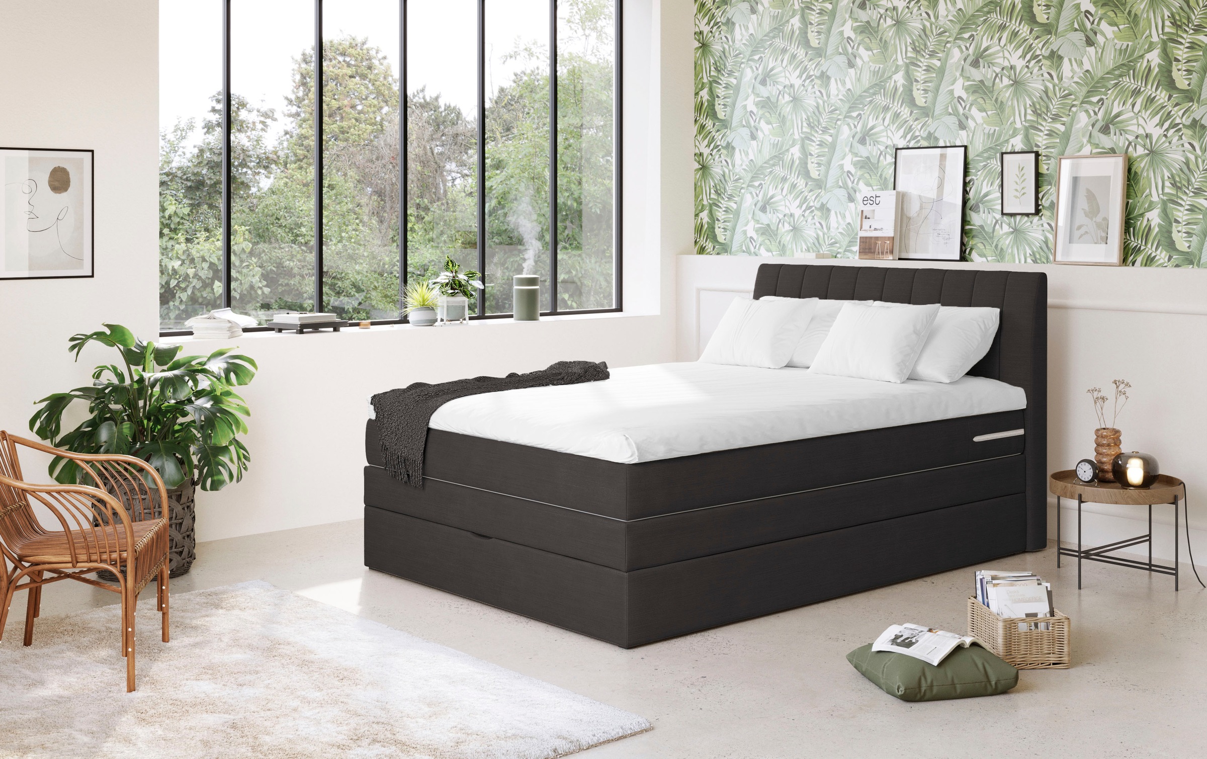 COTTA Boxspringbett »Shark inkl. Bettkasten und Topper«, erhältlich in den günstig online kaufen