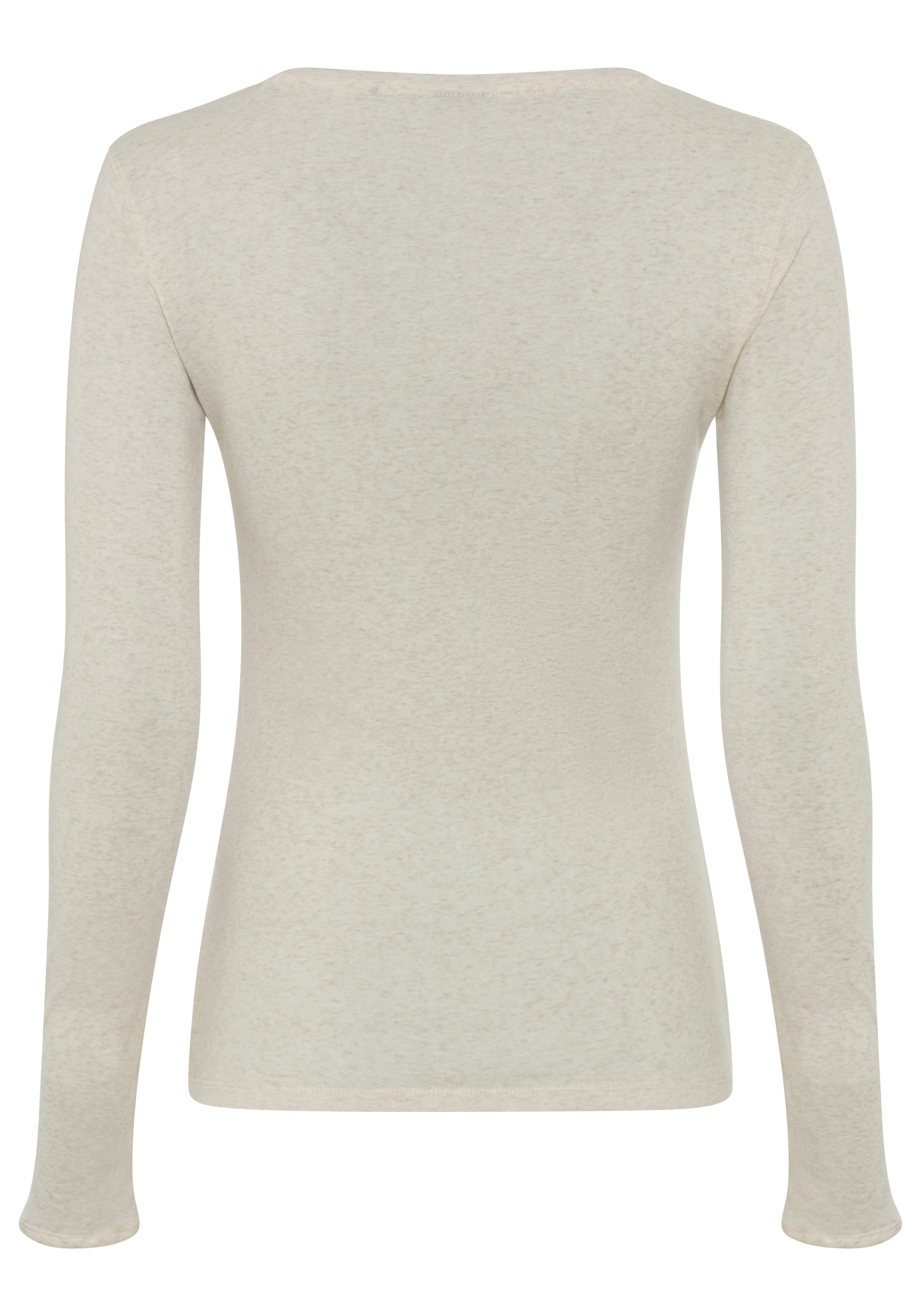 BOSS ORANGE Langarmshirt »Edeline Premium Damenmode« mit geknöpften Ärmeln, Slim Fit