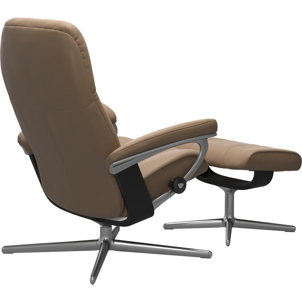 Stressless® Relaxsessel »Consul«, (Set, Relaxsessel mit Hocker)