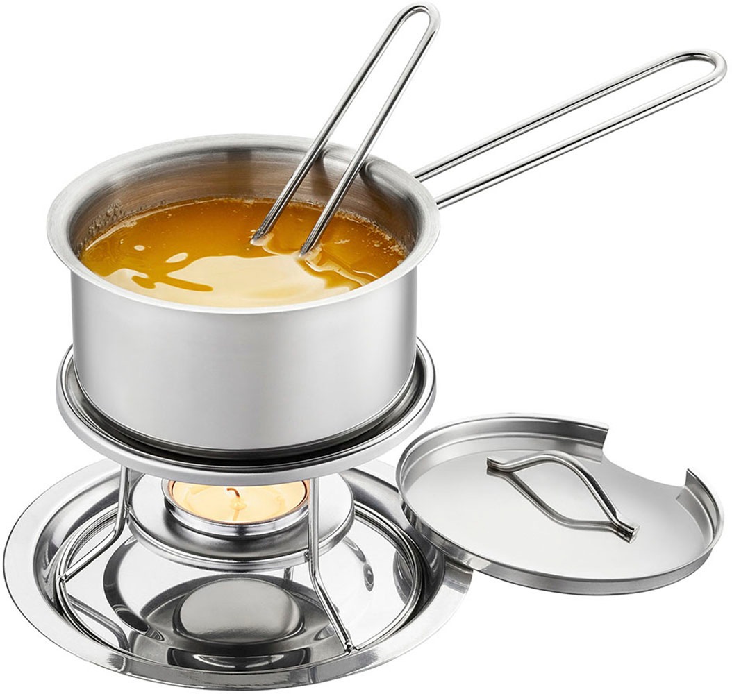 GEFU Sauteuse »CALORIC SET«, Edelstahl 18/10, (Set, 6 tlg., inkl. Stövchen, günstig online kaufen