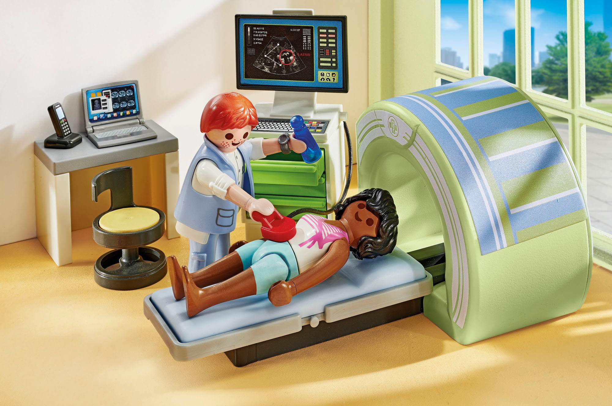 Playmobil® Konstruktions-Spielset »MRT mit Patient (71618), Action Heroes«, (29 St.), Made in Europe