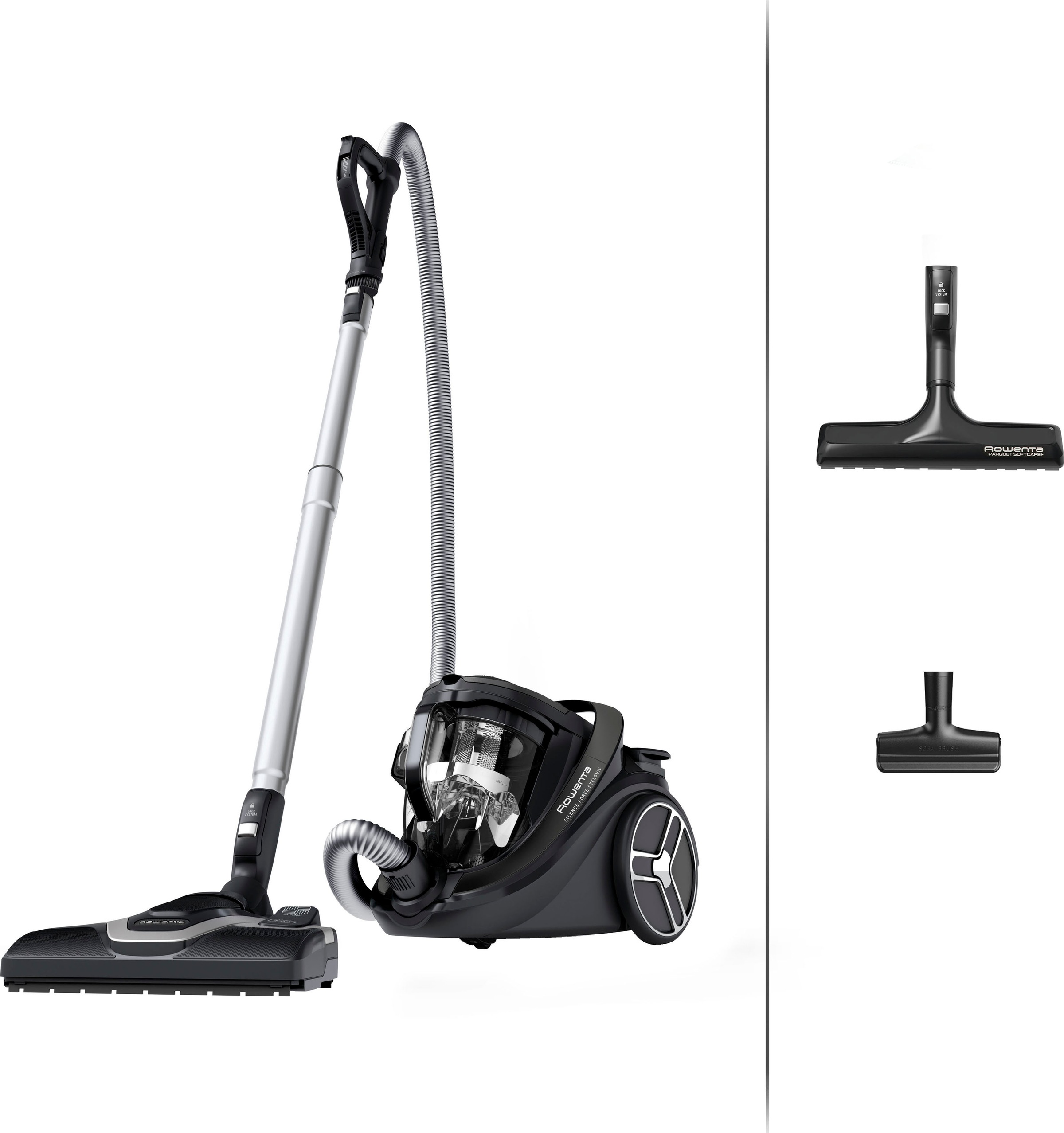 Rowenta Bodenstaubsauger »RO7935 Silence Force Cyclonic Parkett«, 500 W, be günstig online kaufen