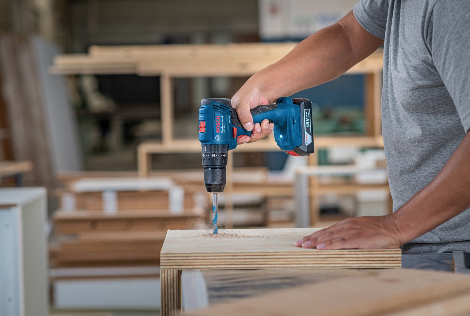 Bosch Professional Akku-Bohrschrauber »»GSR 18V-90 C«« ohne Akku, ohne Lade günstig online kaufen