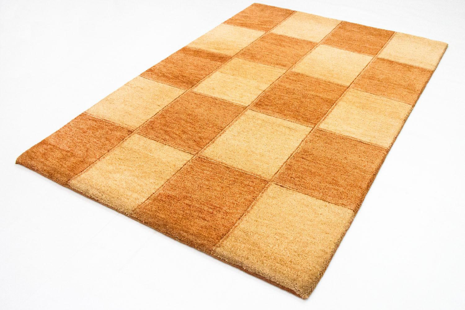 morgenland Wollteppich »Gabbeh Teppich handgeknüpft mehrfarbig«, rechteckig,  handgeknüpft auf Rechnung kaufen